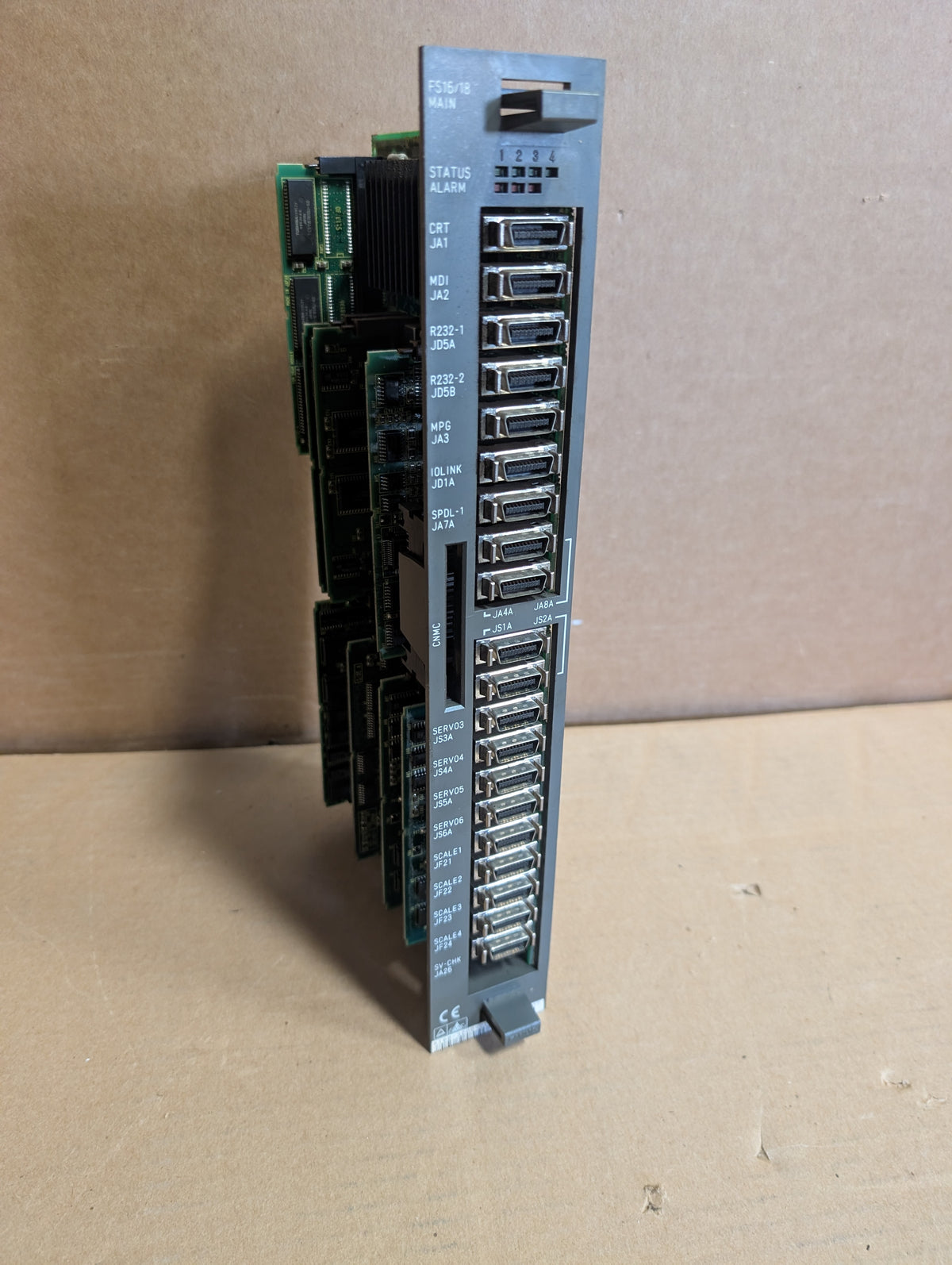 Fanuc A16B-3200-0210 /5C CPU Amada Vipros & (8) Boards Used