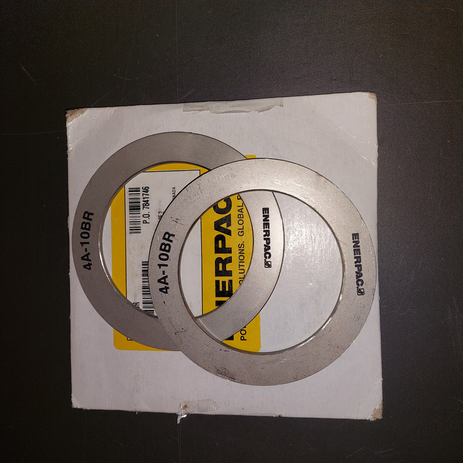 Enerpac MITT4A10BR 4" A Backing Ring SCH 10 Pipe - Set of 2 New