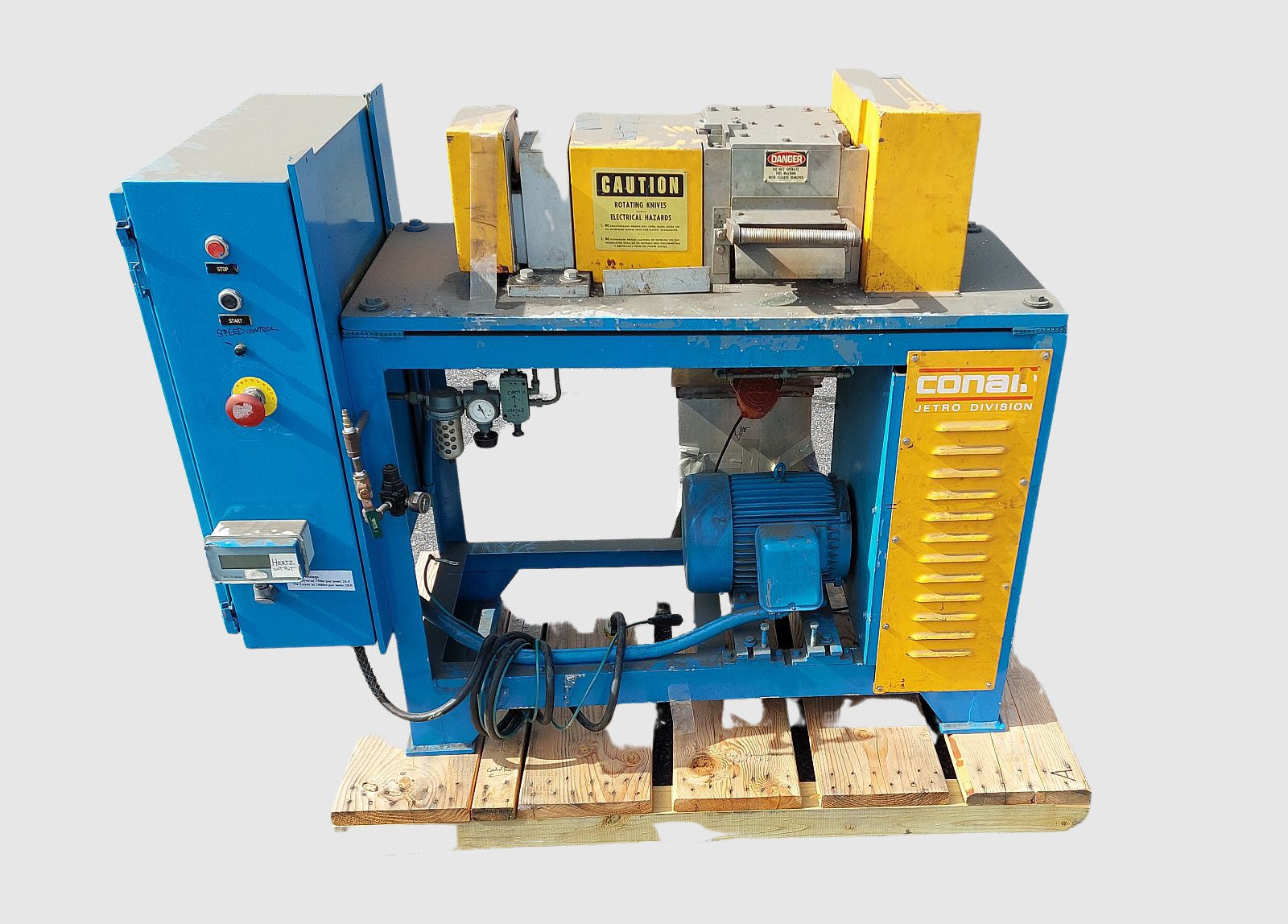 Conair Jetro Model 206 Pelletizer 10HP 460V Used