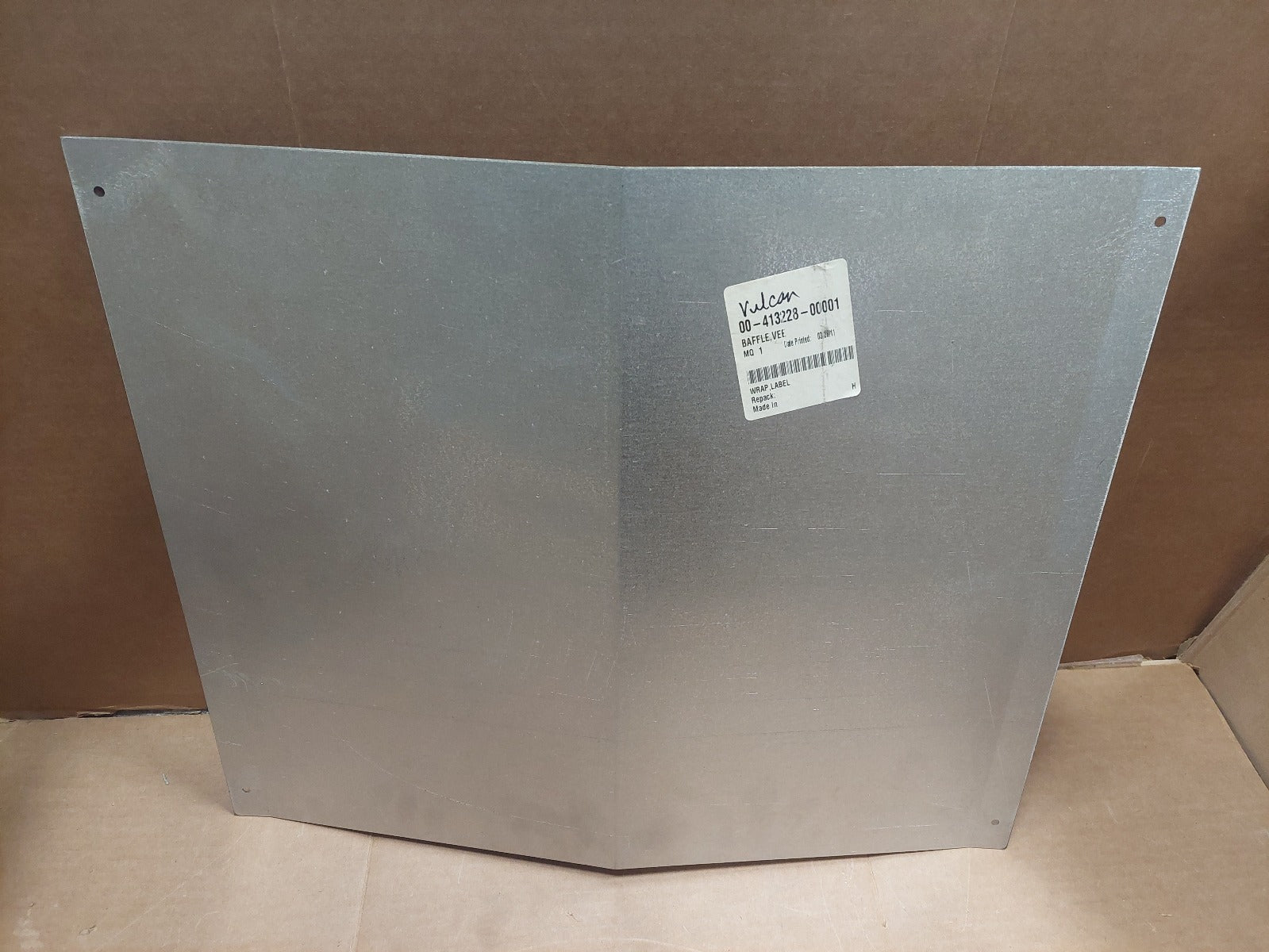 Vulcan Hart 00-413228-00001 BAFFLE, VEE New