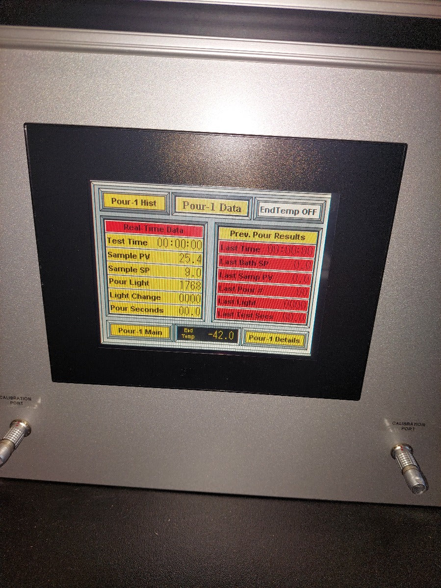 Lawler DR4-12 Auto Cloud-Pour Cloud Analyzer ASTM D2500-D97 Used