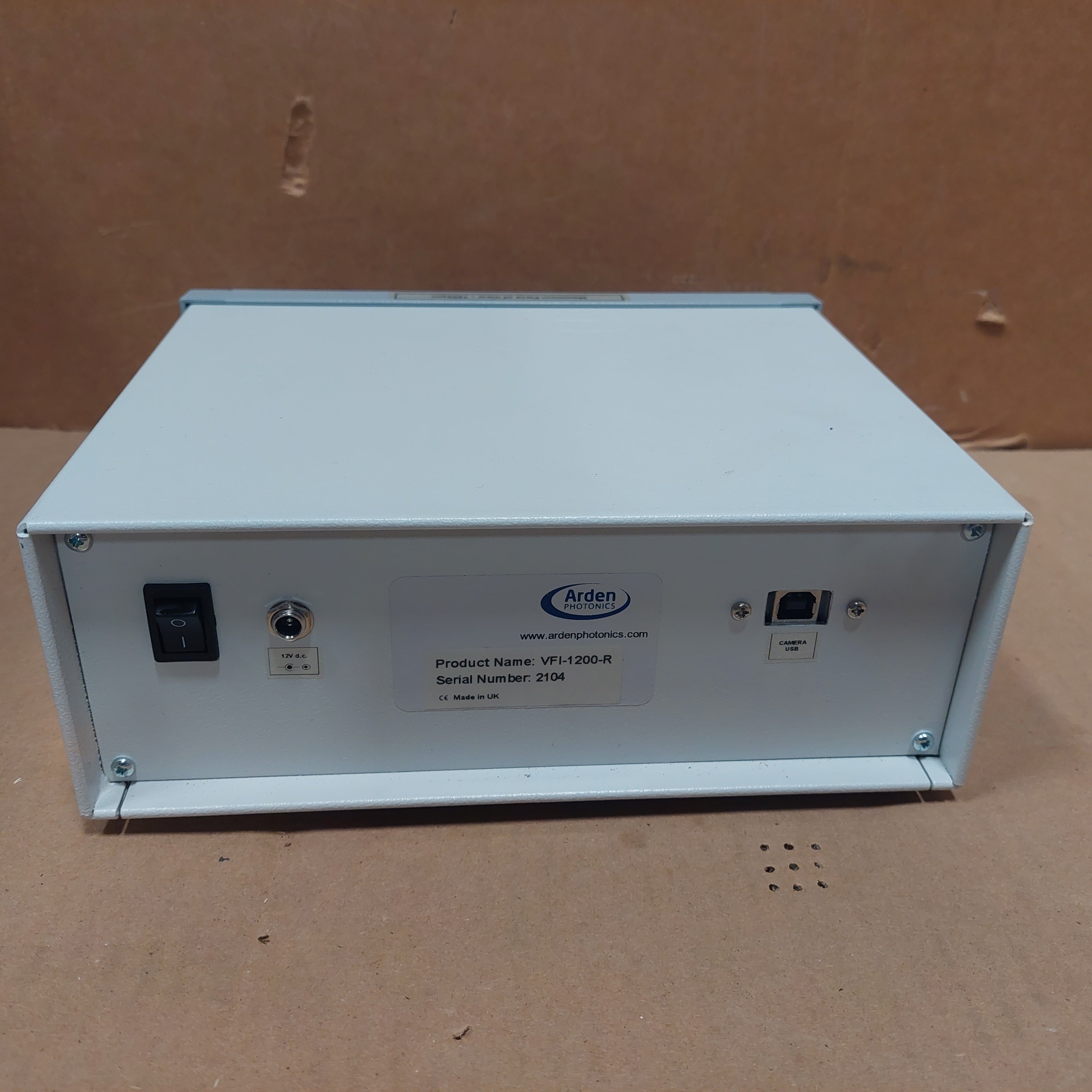 Arden Photonics VFI-1200R Cleave Check End Face Interferometer Used