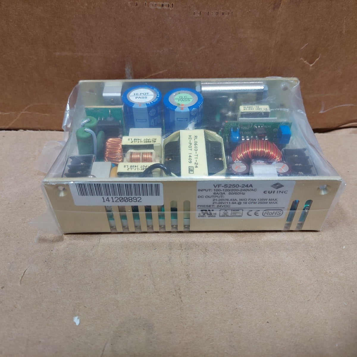 CUI Inc VF-S250-24A 120/240 V Input 21-26V Output New