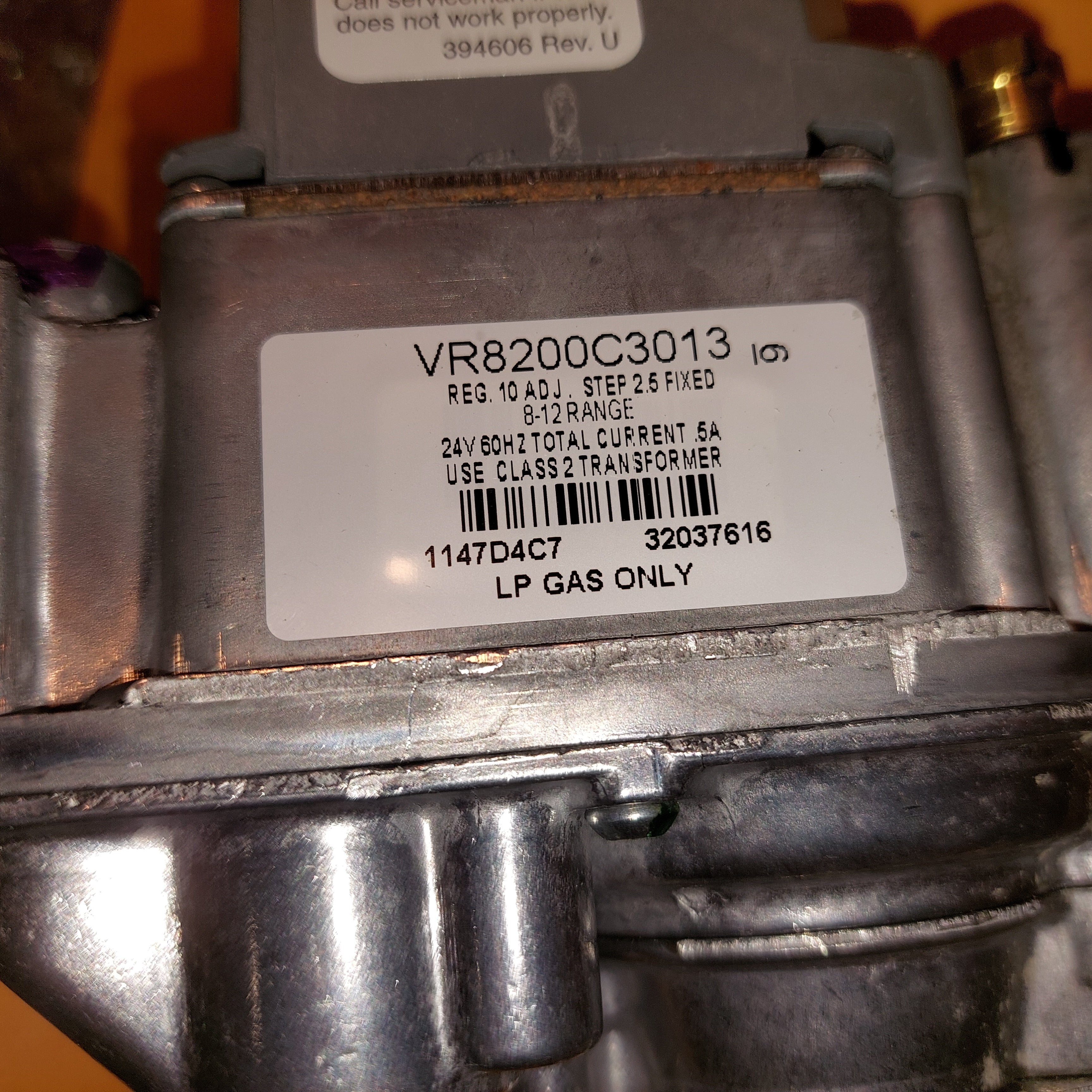 Burnham 6231720302 Natural Gas to LP Conversion 24V 1" 203B New