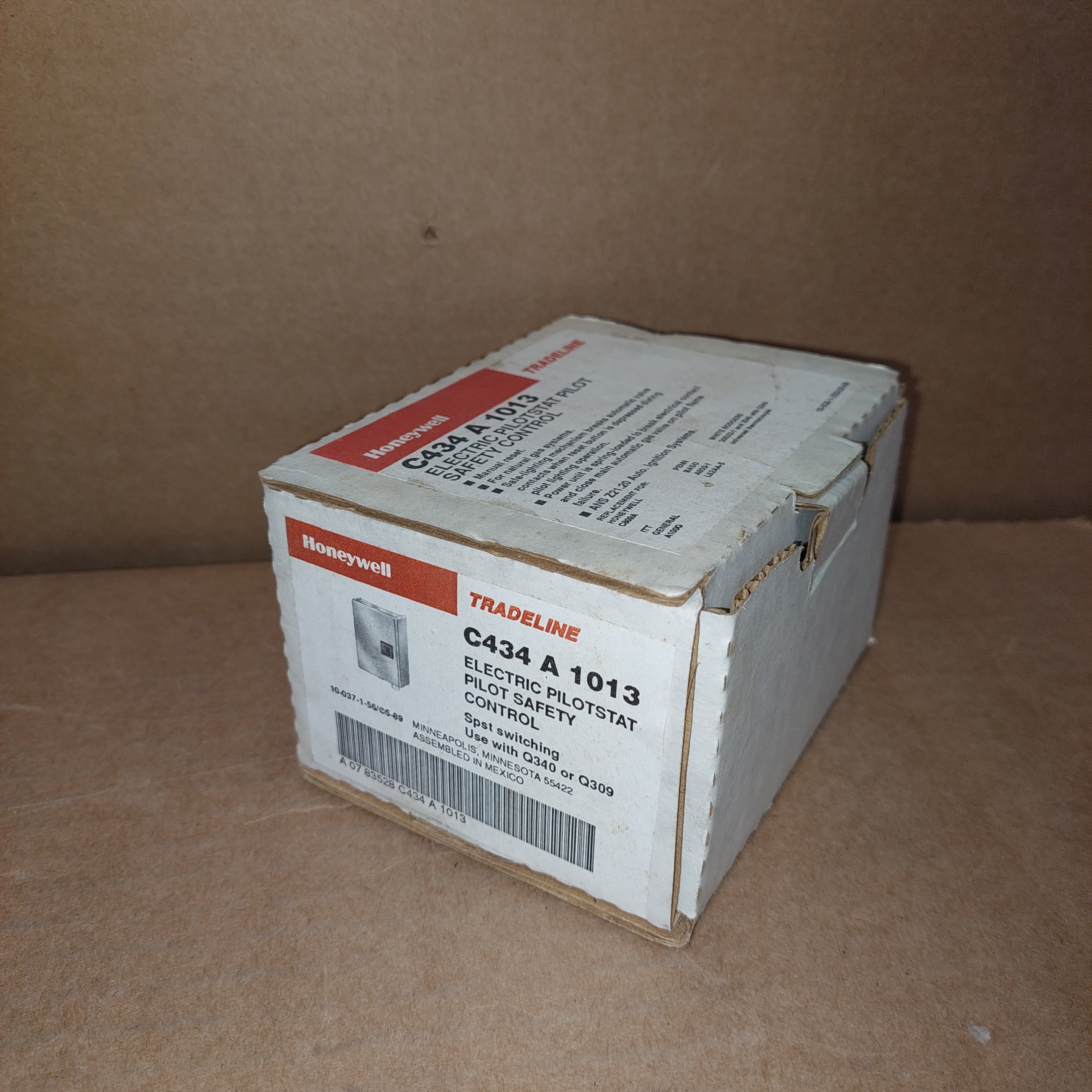 Honeywell C434 A 1013, C434A1013 Electric Pilotstat Pilot Safety Control New