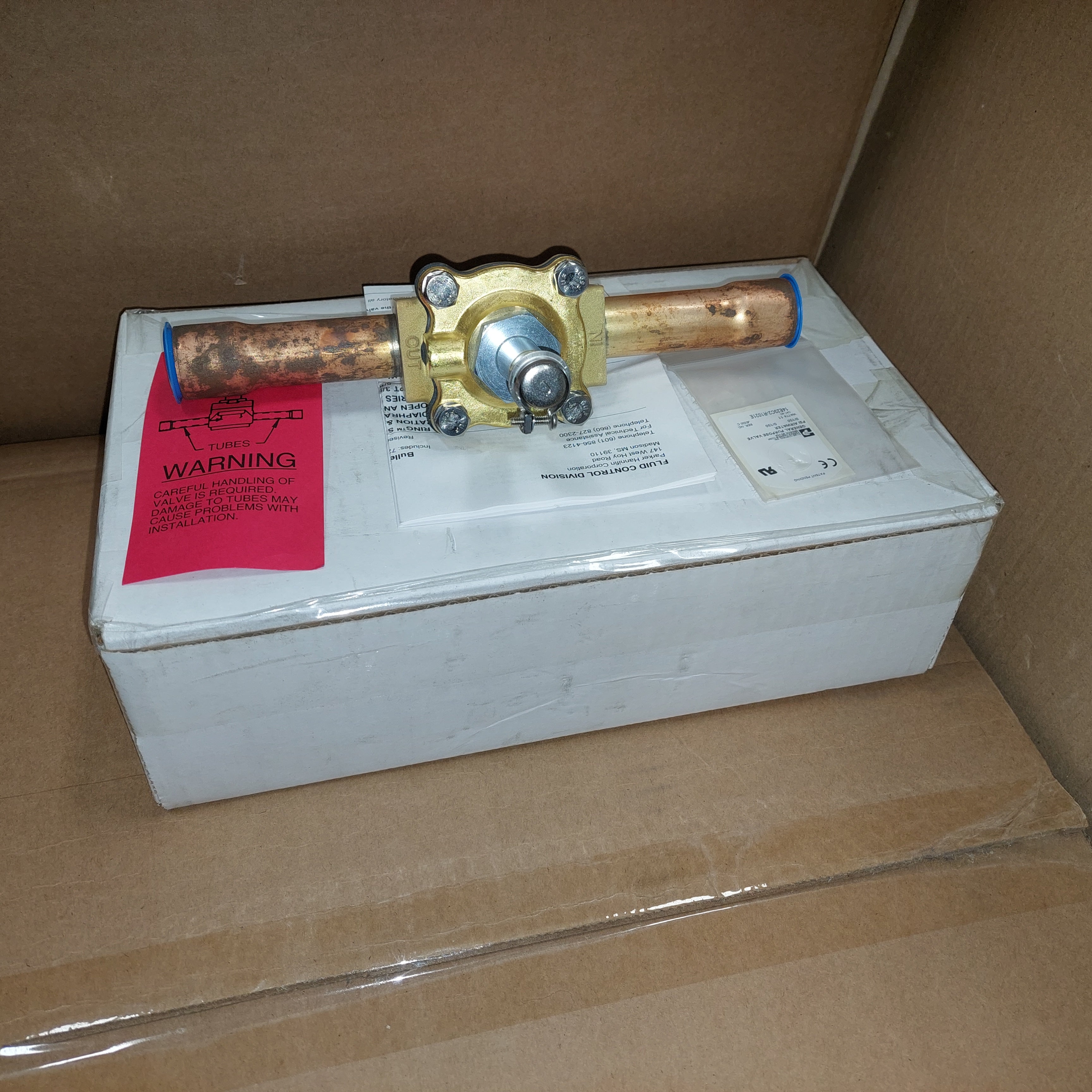 Parker 14E23C2-R1021E Unit Valve 3/4 ORF Unit Valve New Sealed