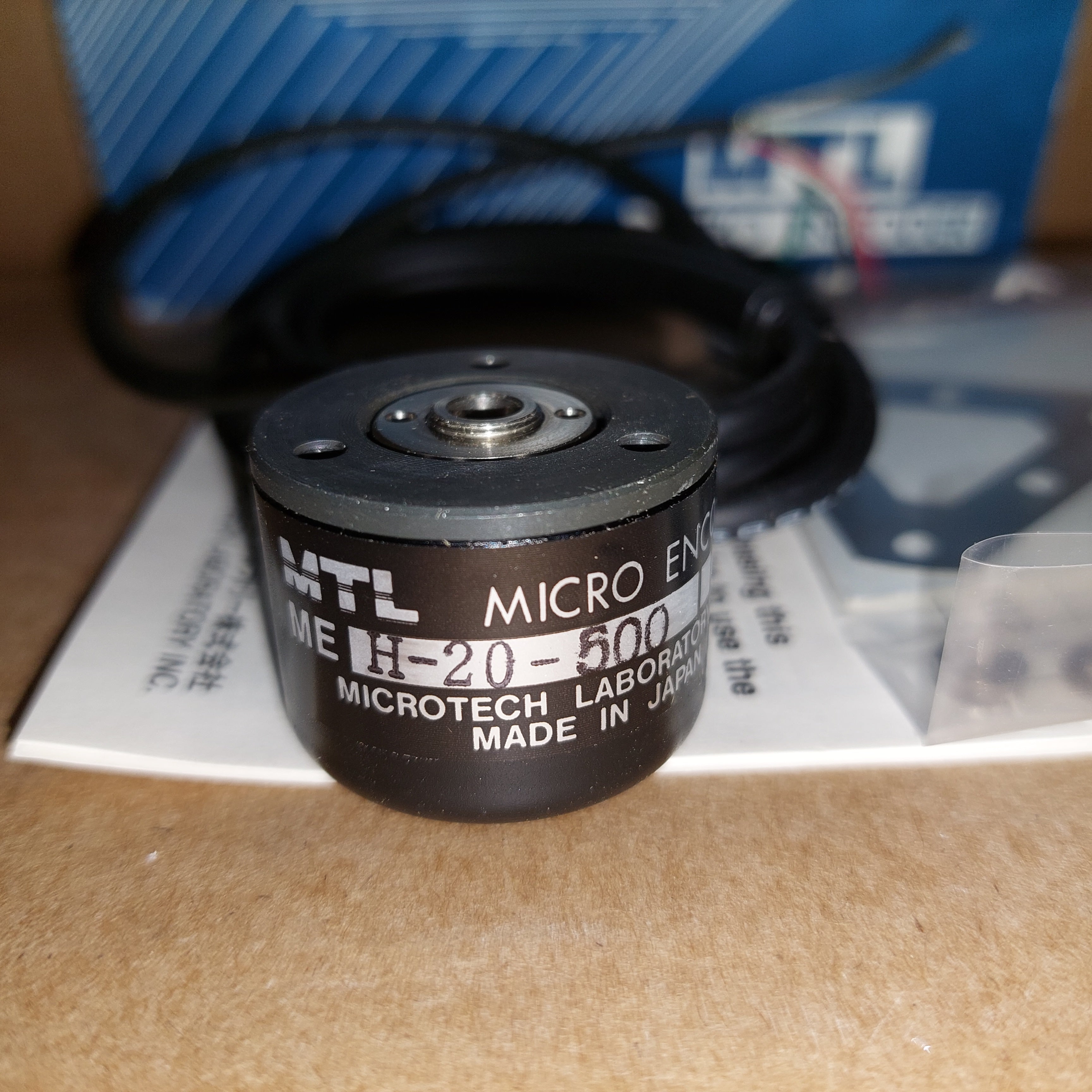 MTL MEH-20-500-C Micro Encoder 500 Pulse, Hollow Shaft, New