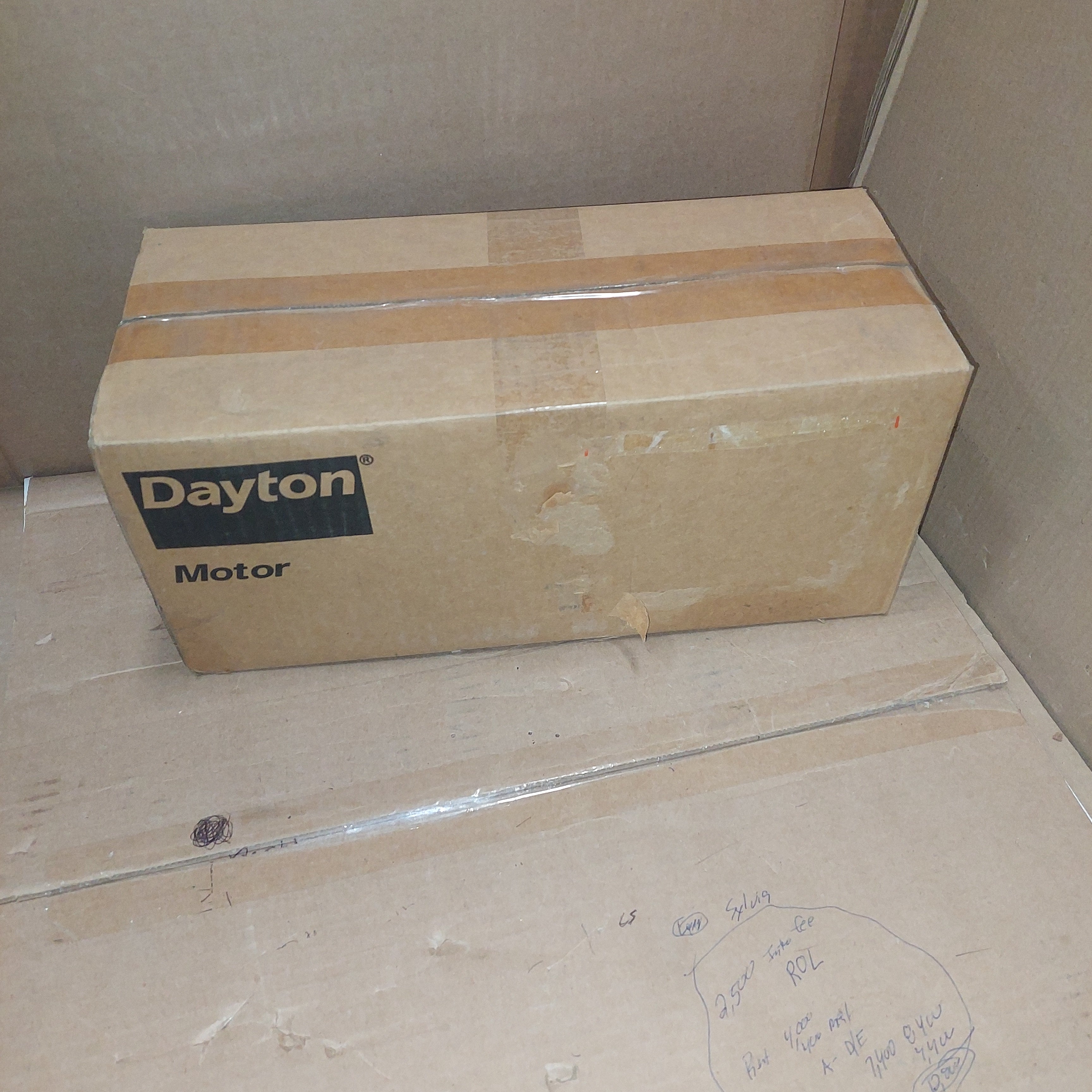 Dayton 6GC94J Direct Drive Blower Motor 3/4HP 277V 1PH 1075 3 Spd New
