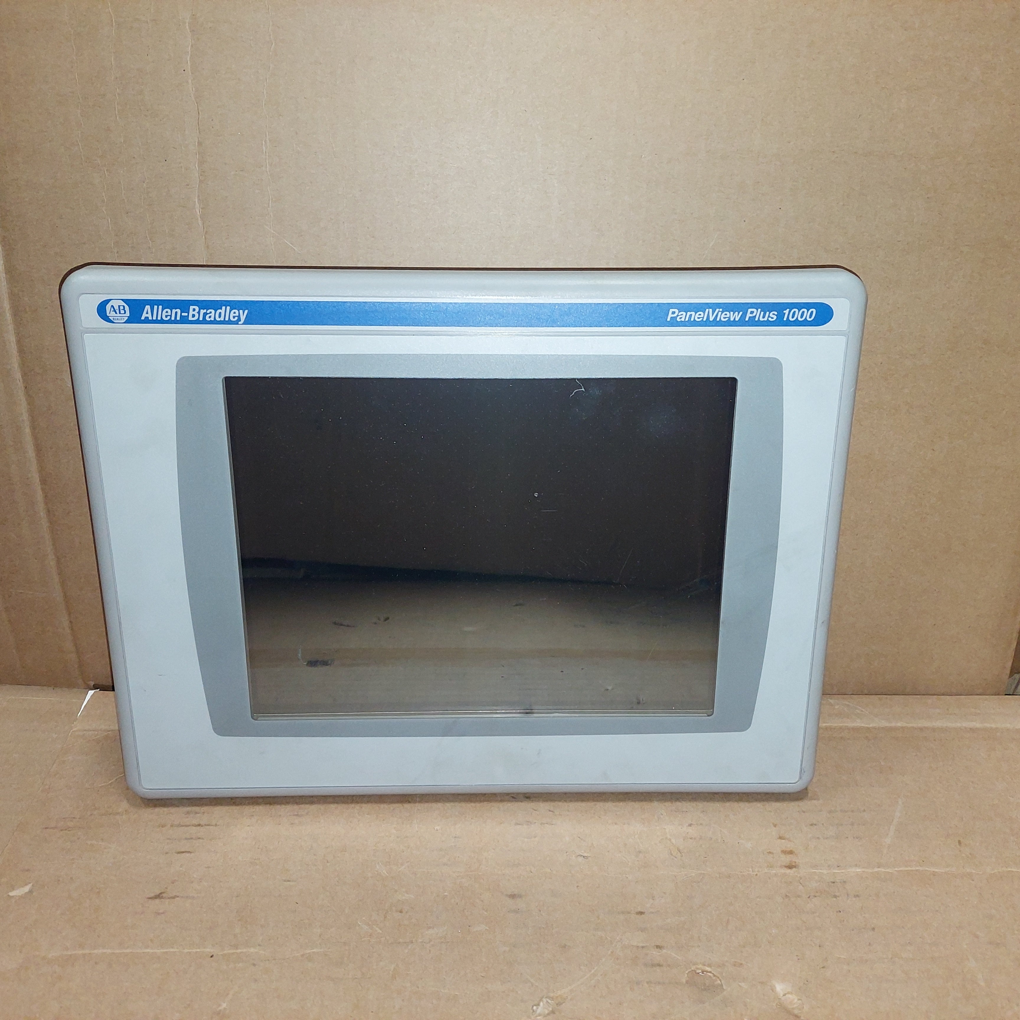 Allen Bradley Panelview Plus 1000 Terminal 2711P-T10C4D2 Ser. A 10.4" Used