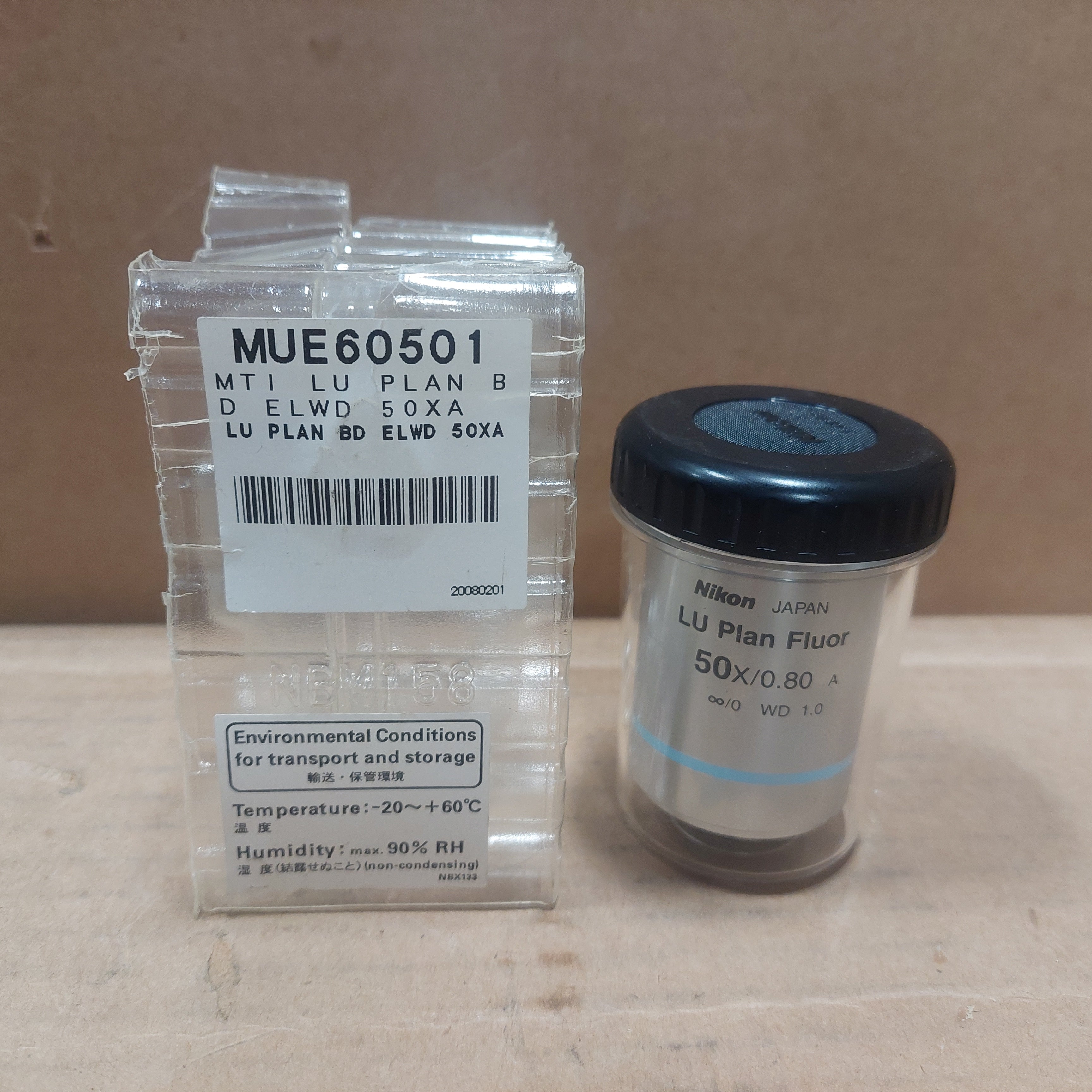Nikon MUE60501 MTI LU Plan BD ELWD 50XA Appears Unused
