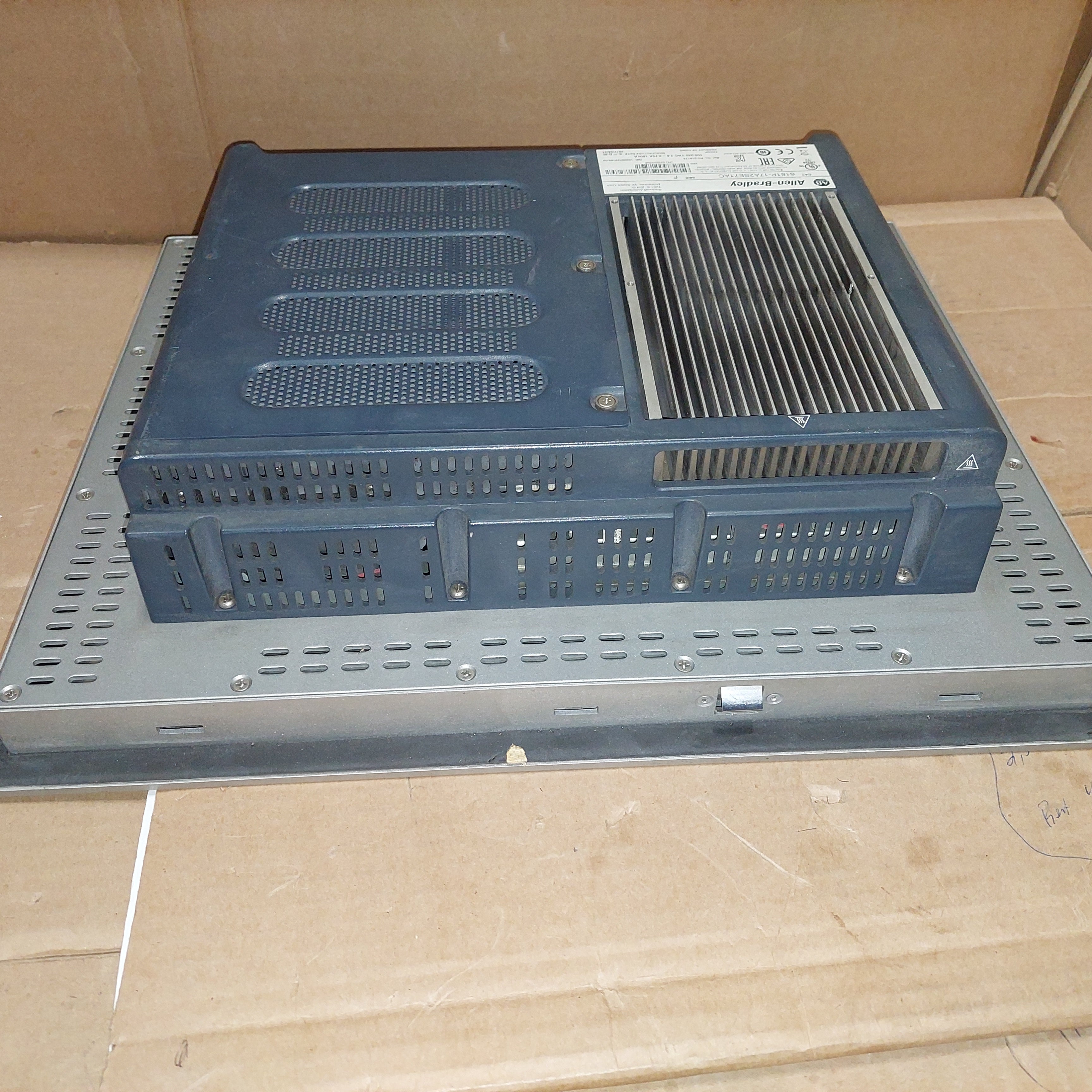 Allen Bradley 6181P-17A2SE71AC Industrial Computer Display 17" Used