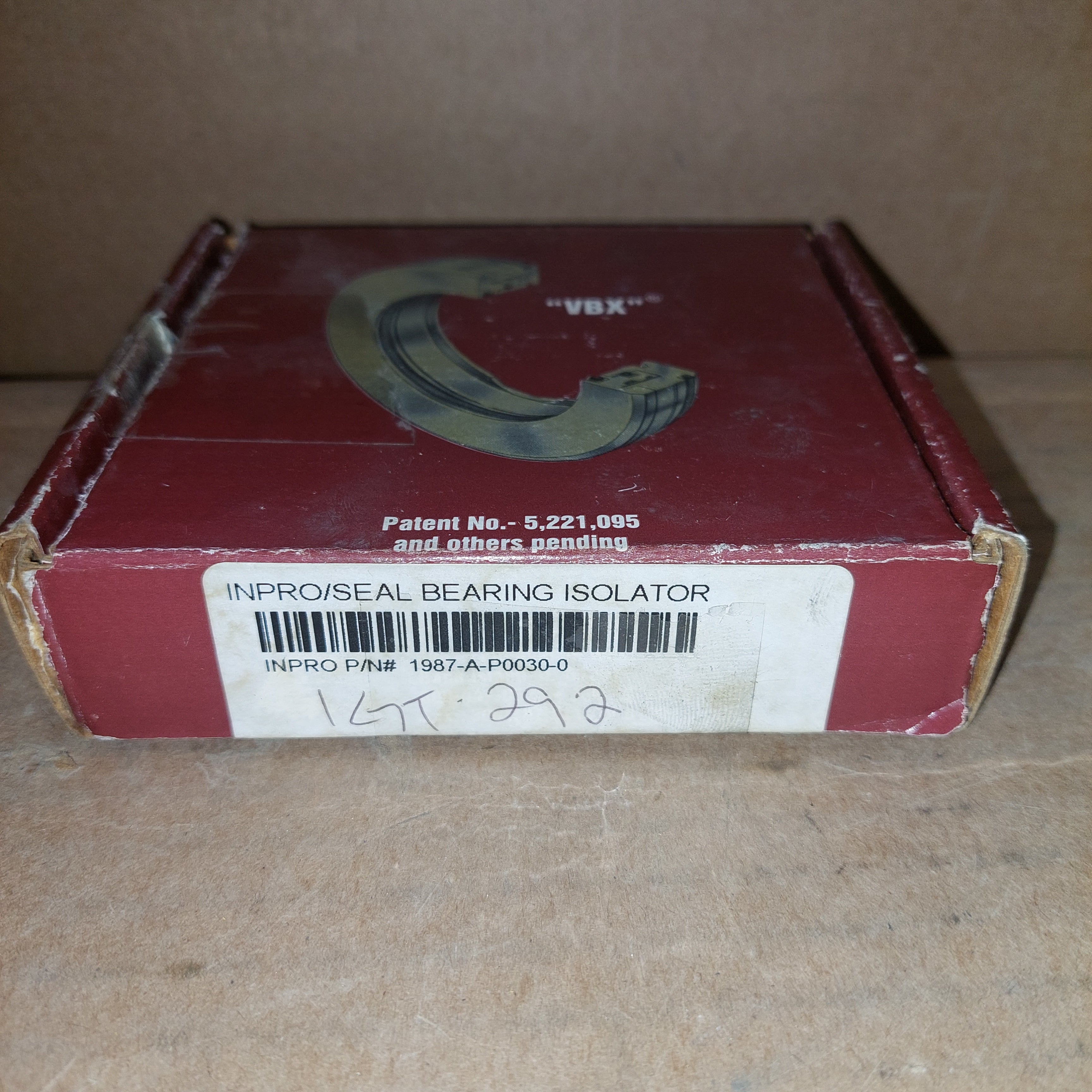 Inpro/seal 1987-A-P0030-0 Bearing Isolator New