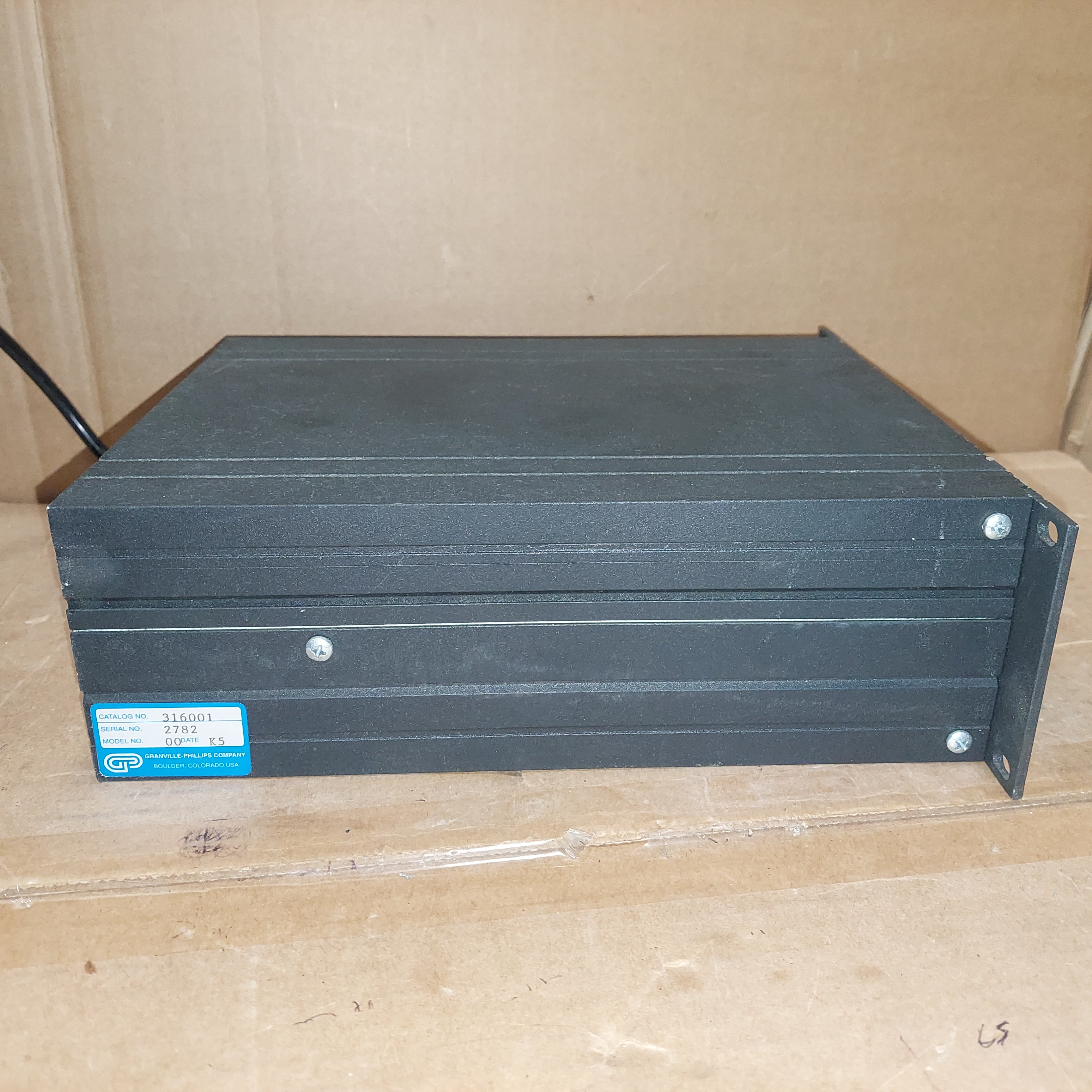 Granville Phillips 316 GP 316, Catalog 316001, Vacuum Gauge Controller Used