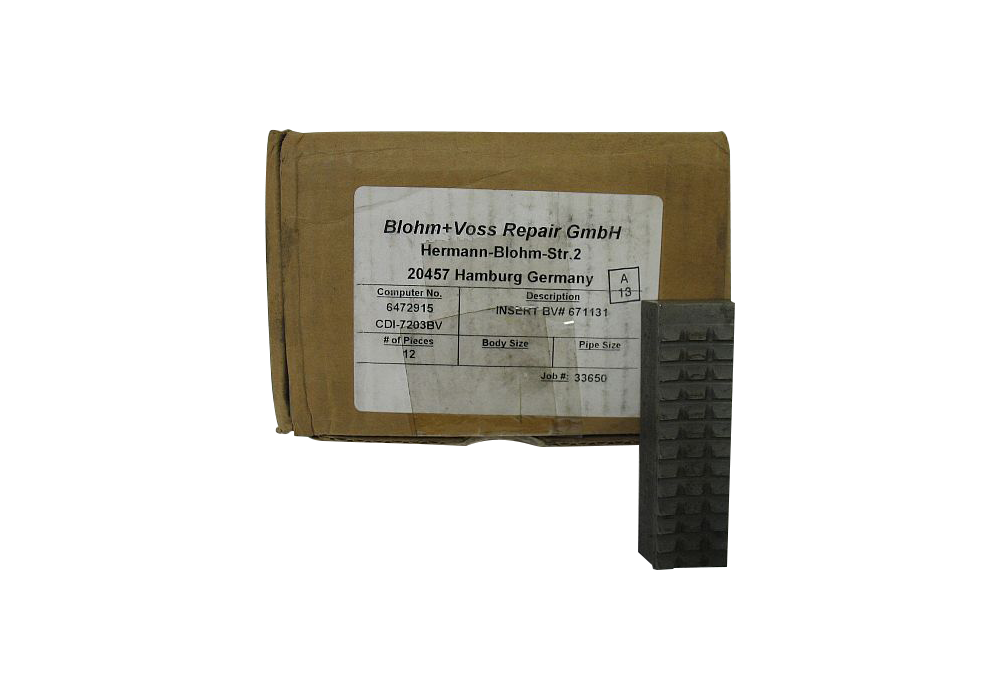 (12) Blohm+Voss BVC-75-200 Elevator Inserts 671131 New