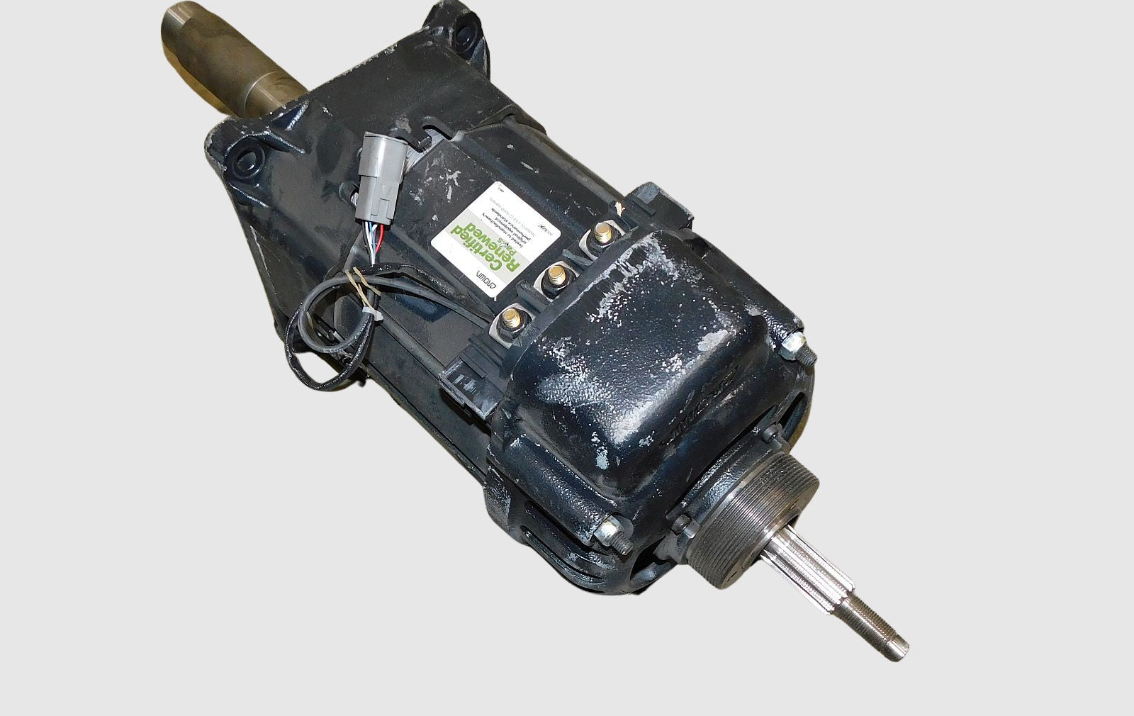 Crown 021186-00P 36 VDC Drive Motor 4.8kW Remanufactured Cracked Connector