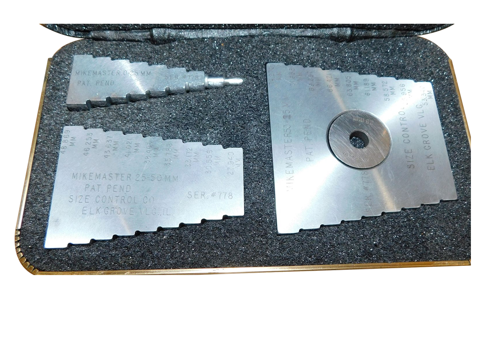 "Mikemaster" Metric Surveillance Set, 0-25mm, 25-50mm, 50-75mm Used