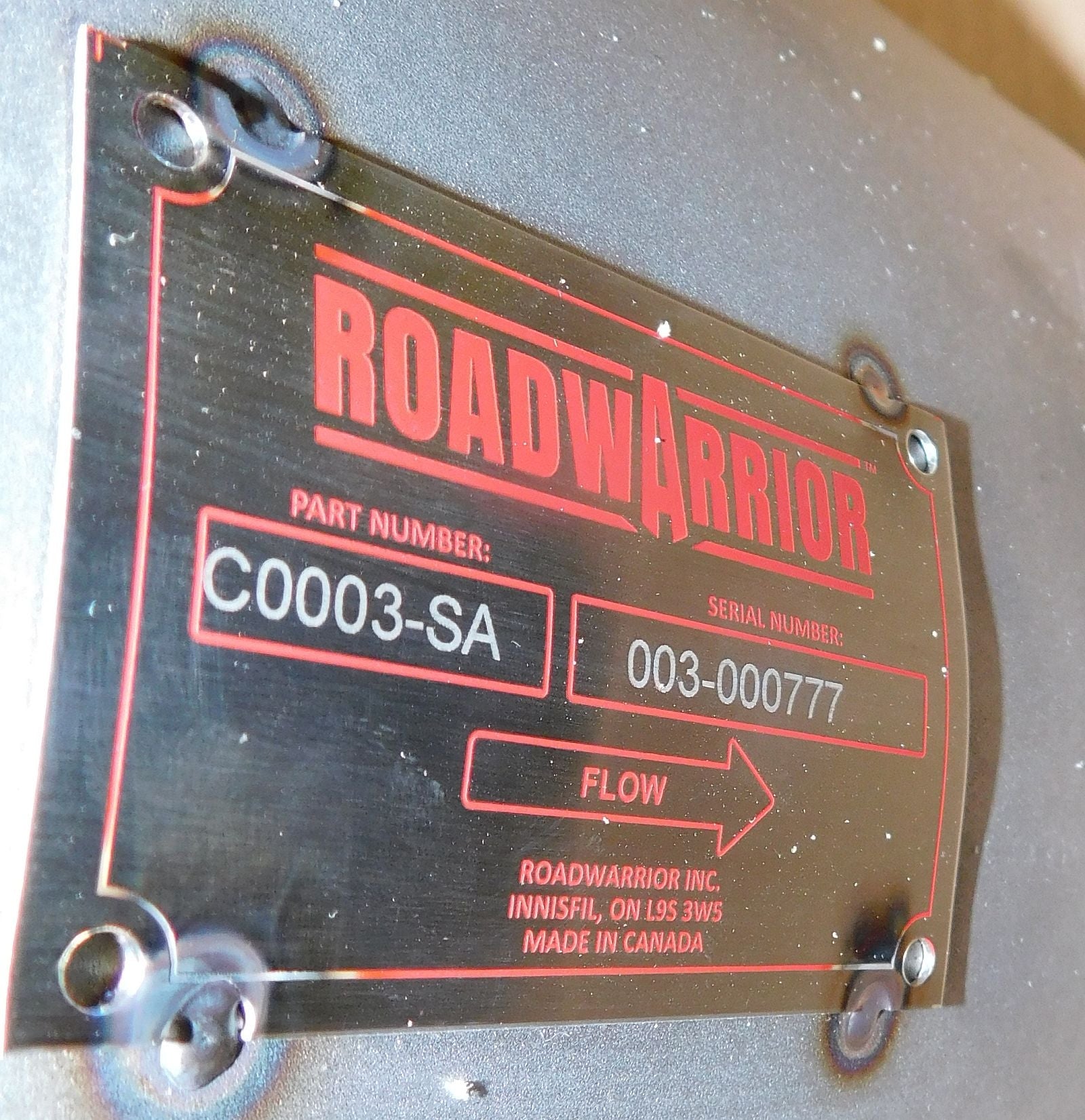 RoadWarrior C0003-SA DPF Cummins ISC 8.3/ISL 9 "No Gaskets" Filter New
