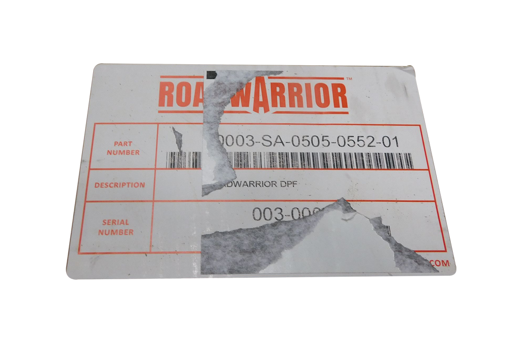 RoadWarrior C0003-SA DPF Cummins ISC 8.3/ISL 9 "No Gaskets" Filter New