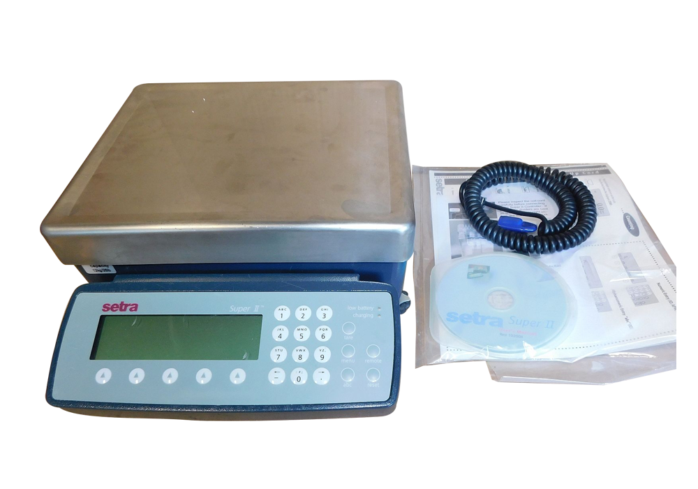 Setra Super II 409253, 4091351NN, 12kg Capacity 0.2g Readability #1639 Used