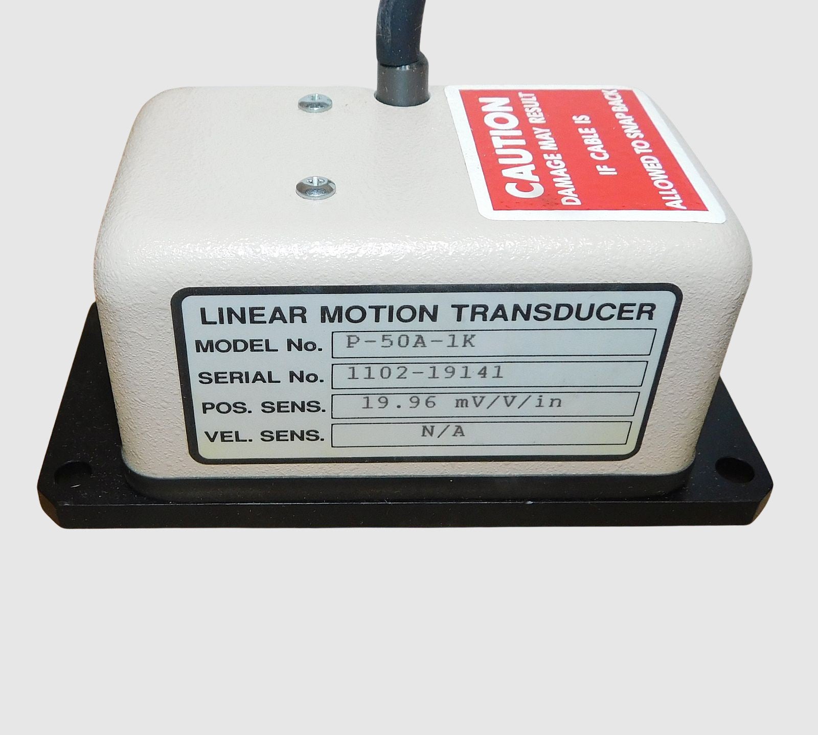 Ametek Linear Motion Transducer P-50A-1K