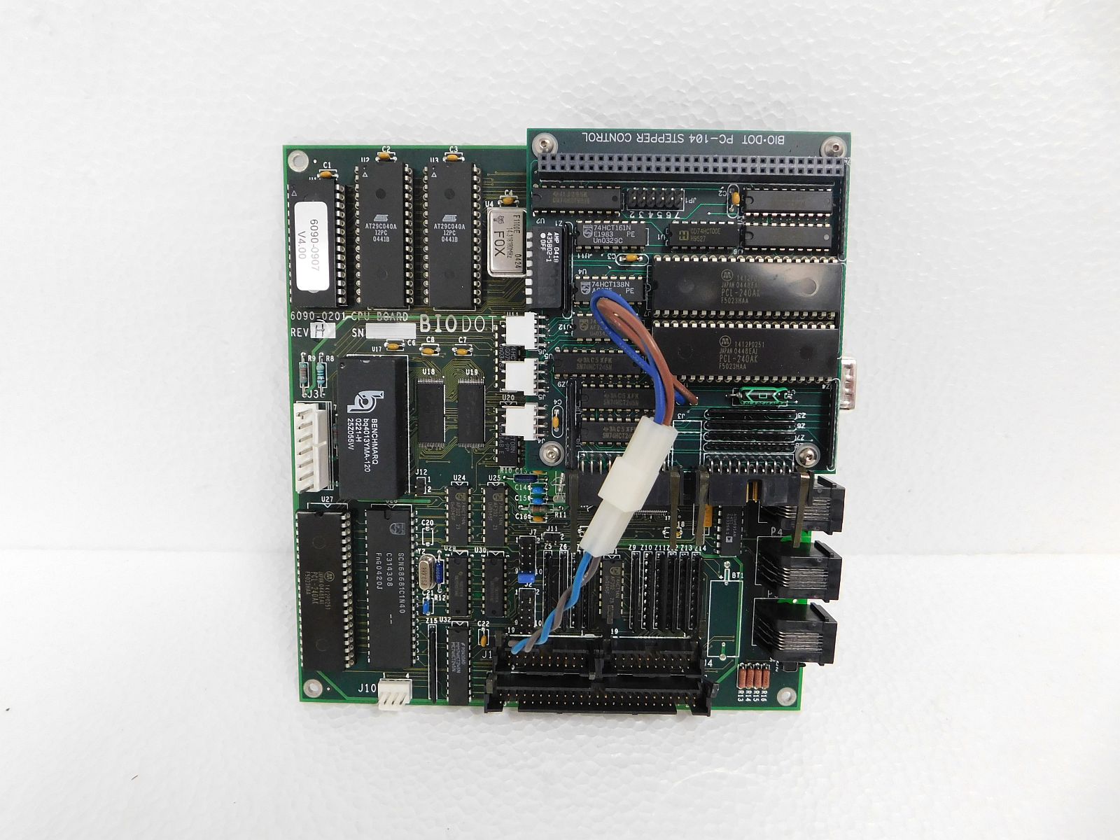 Biodot AD3200 Main CPU Board 6090-0201, PC-104 Used