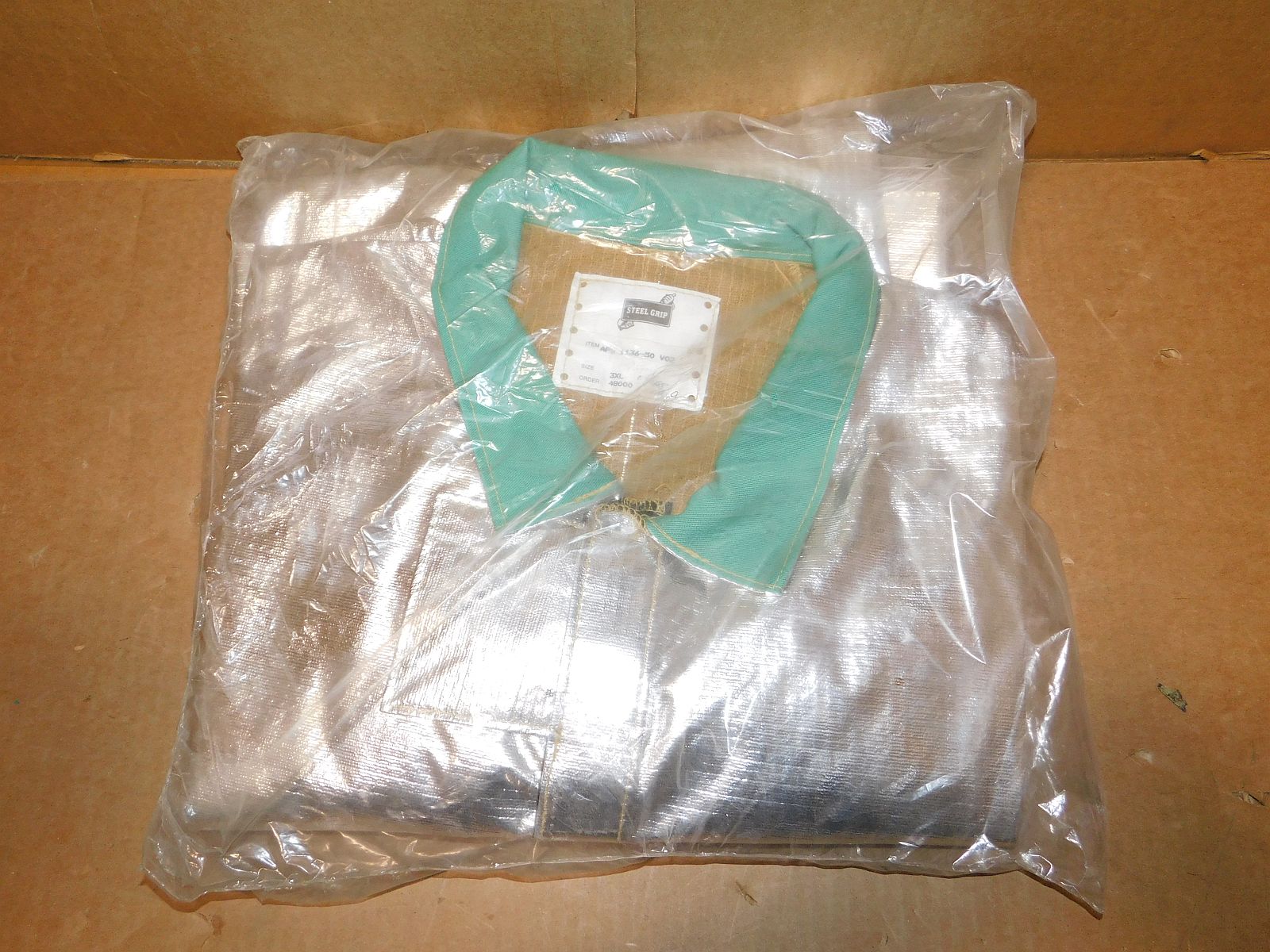 3XL Steel Grip 50" Aluminized Coat APB 1136-50 New