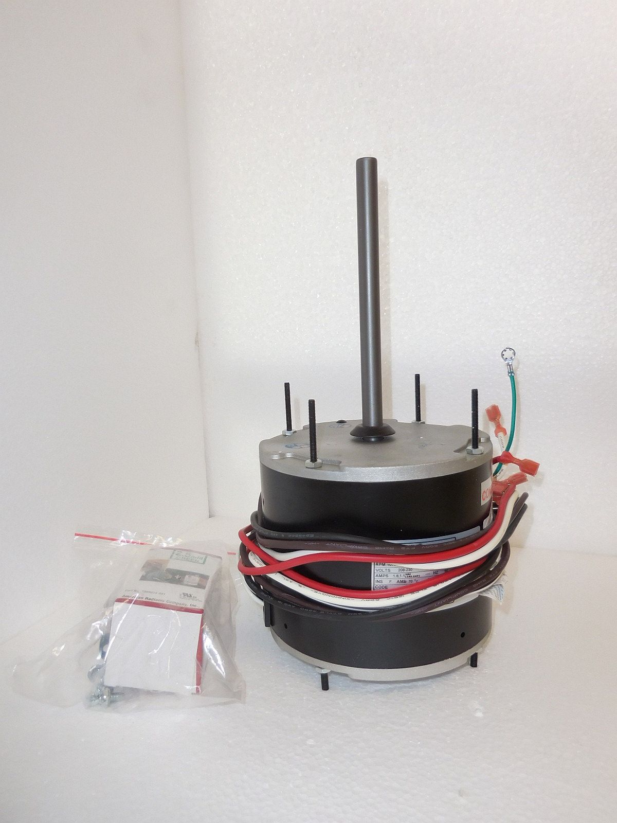 Century FE6000F Condenser Fan Motor S81-401 6TWK57 1/3-1/6 HP 208V 1075 New