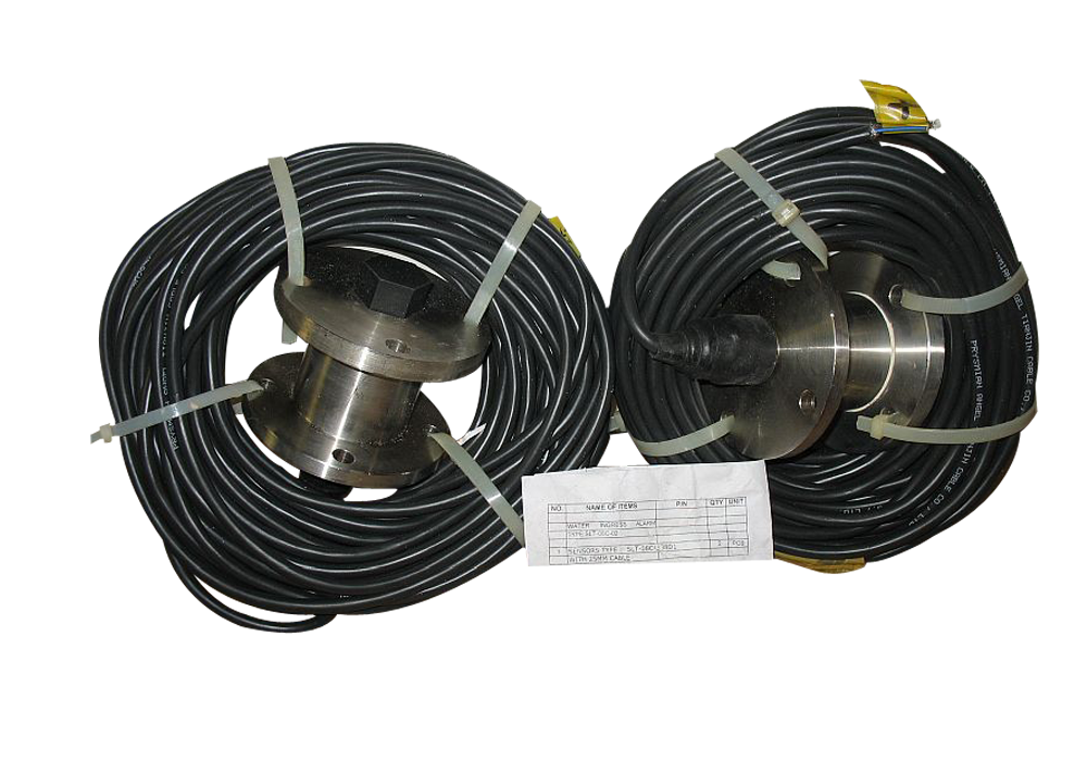 (2) Sealantern Water Ingress Alarm Sensors SLT-08C-338D1 & 25 Meter Cables New