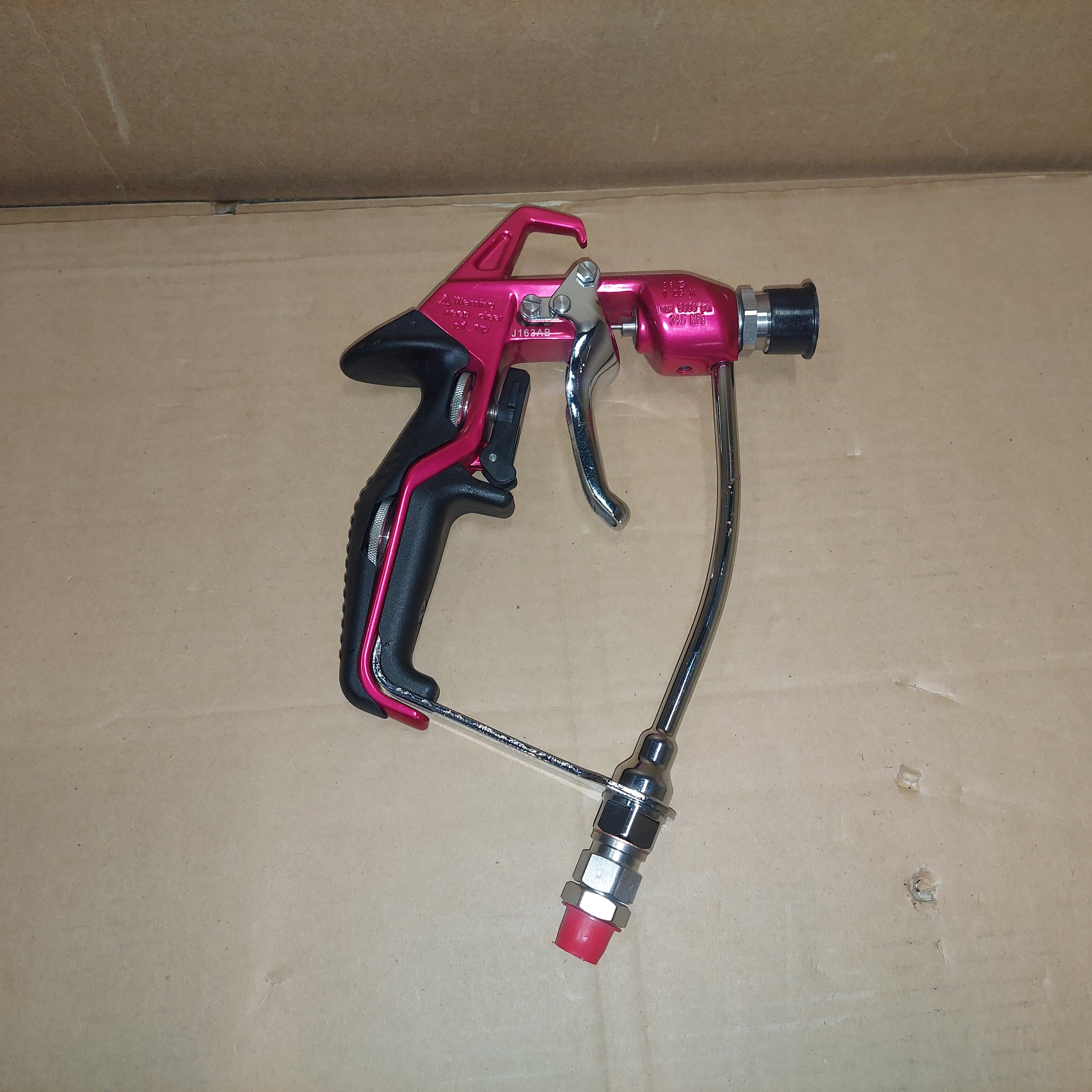 Airless 5,000 psi NON-Filtered Paint Gun NO TIPS J163AB New