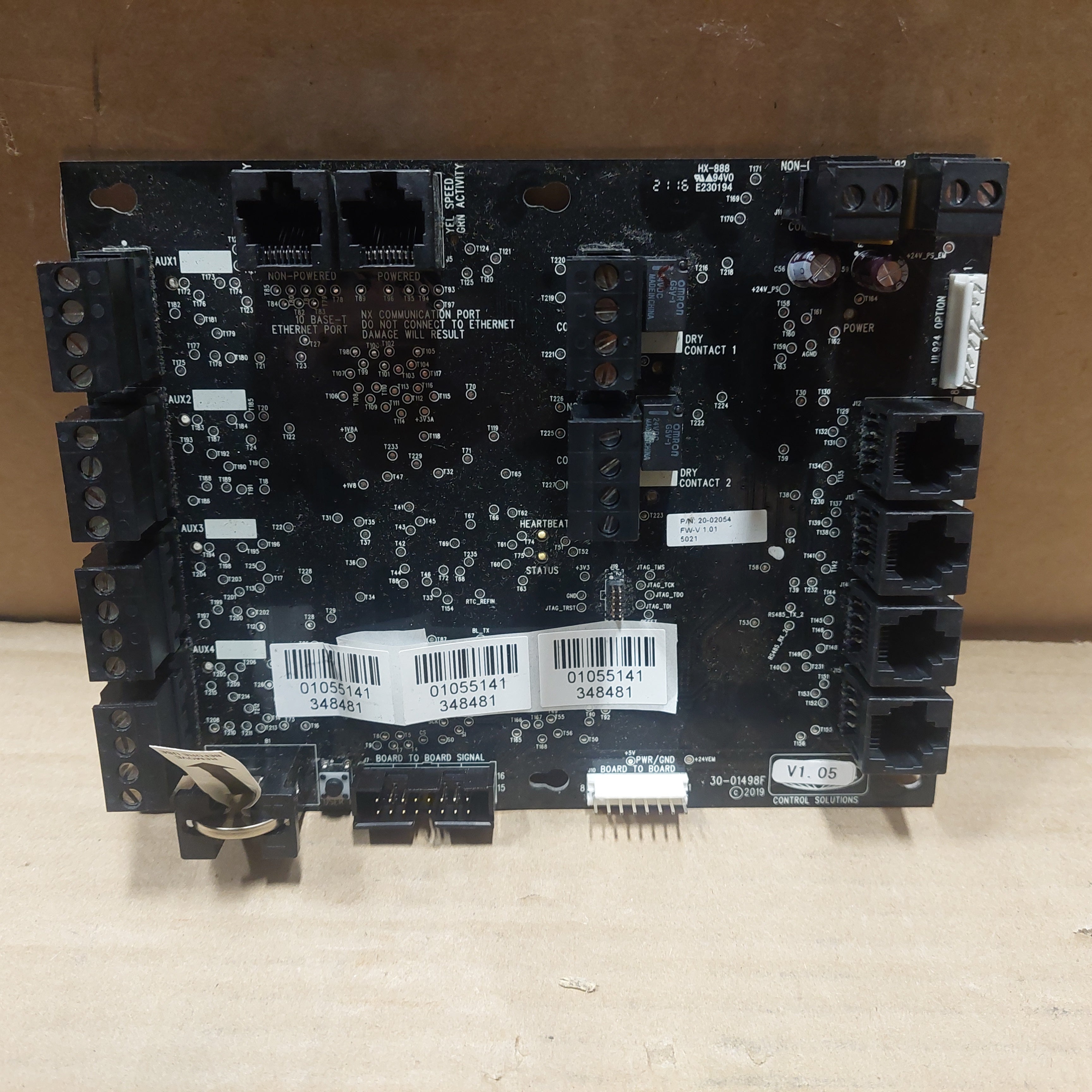 Hubbell 20-02054 NXP2 Controller Board FW-V 1.01 New