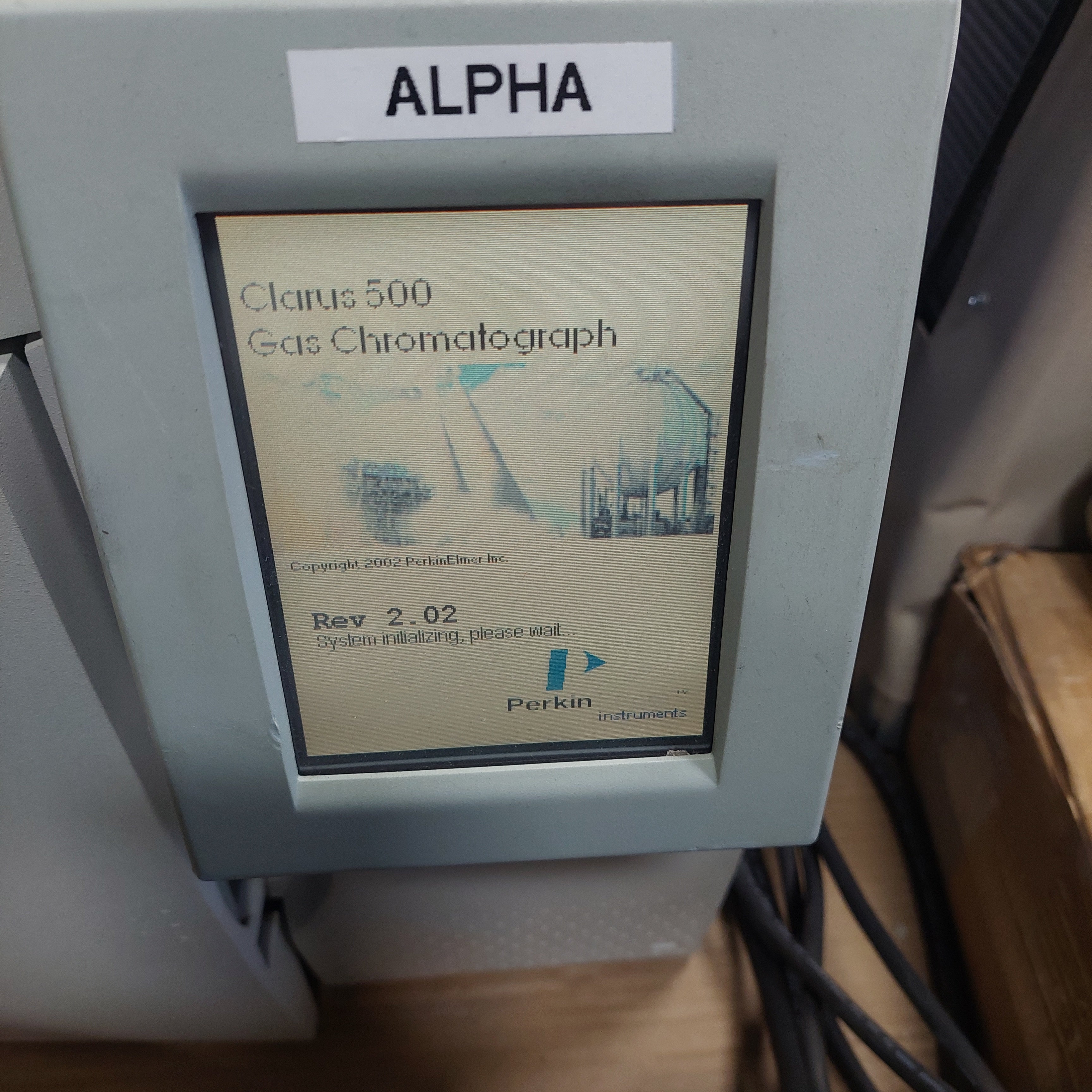Perkin Elmer Clarus 500 Gas Chromatograph "PARTS OR REPAIRS" N6519100