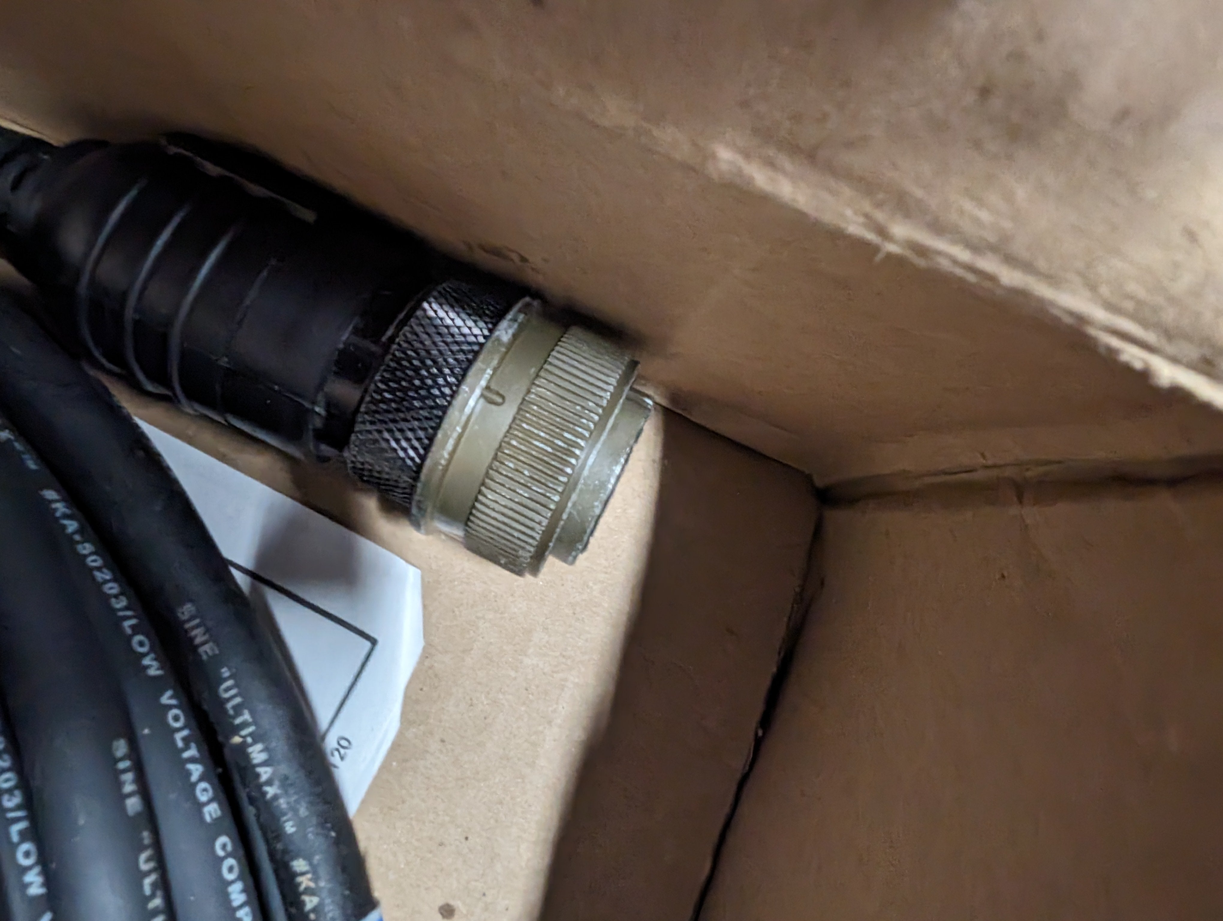 Allen Bradley 9101-1366-075 AB Communication Cable 75' New Old Stock