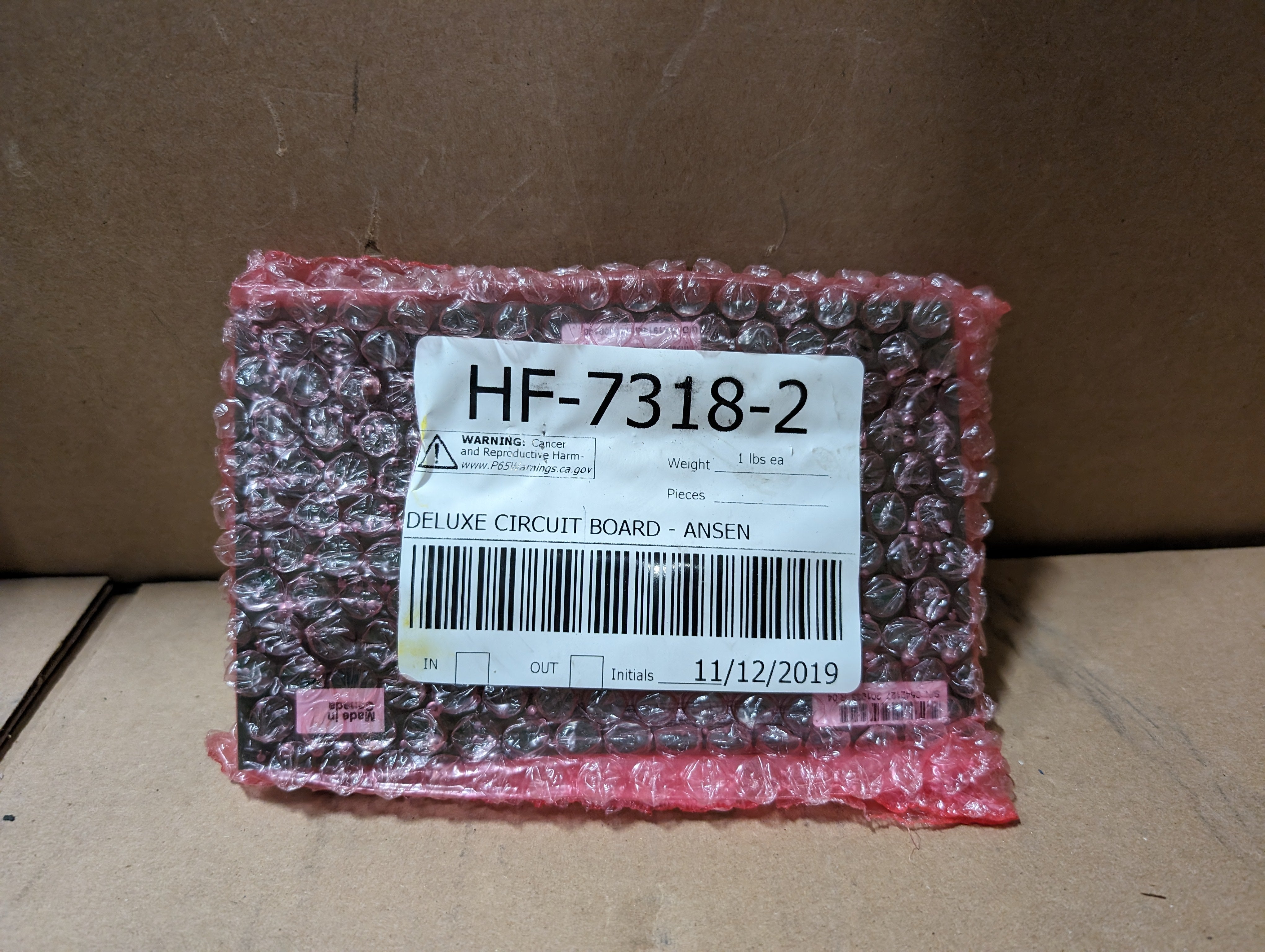 HF-7318-2 Deluxe Circuit Board  Assembly Generation 2 New