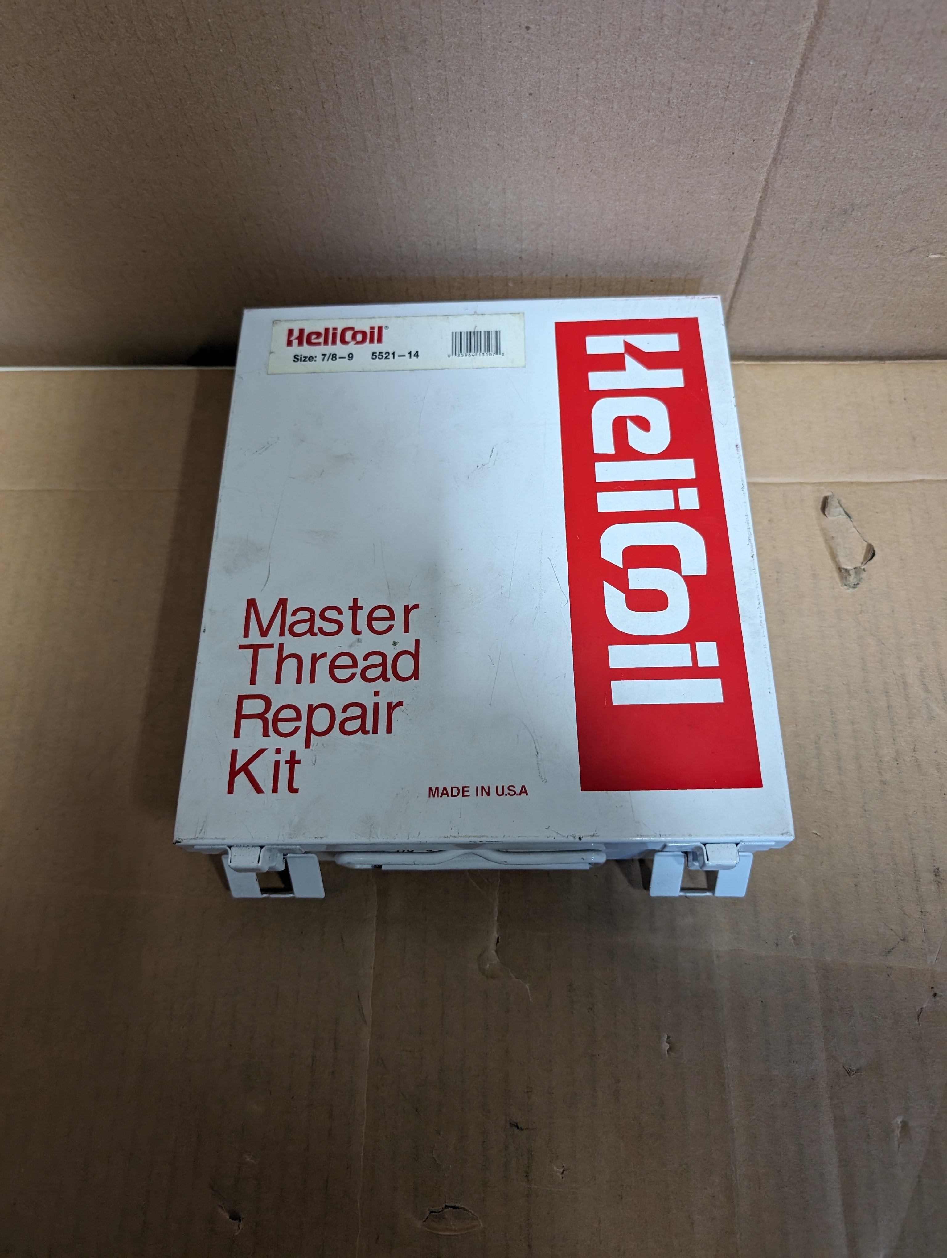 Genuine Helicoil 5521-14 Thread Repair Kit 7/8-9 UNC New