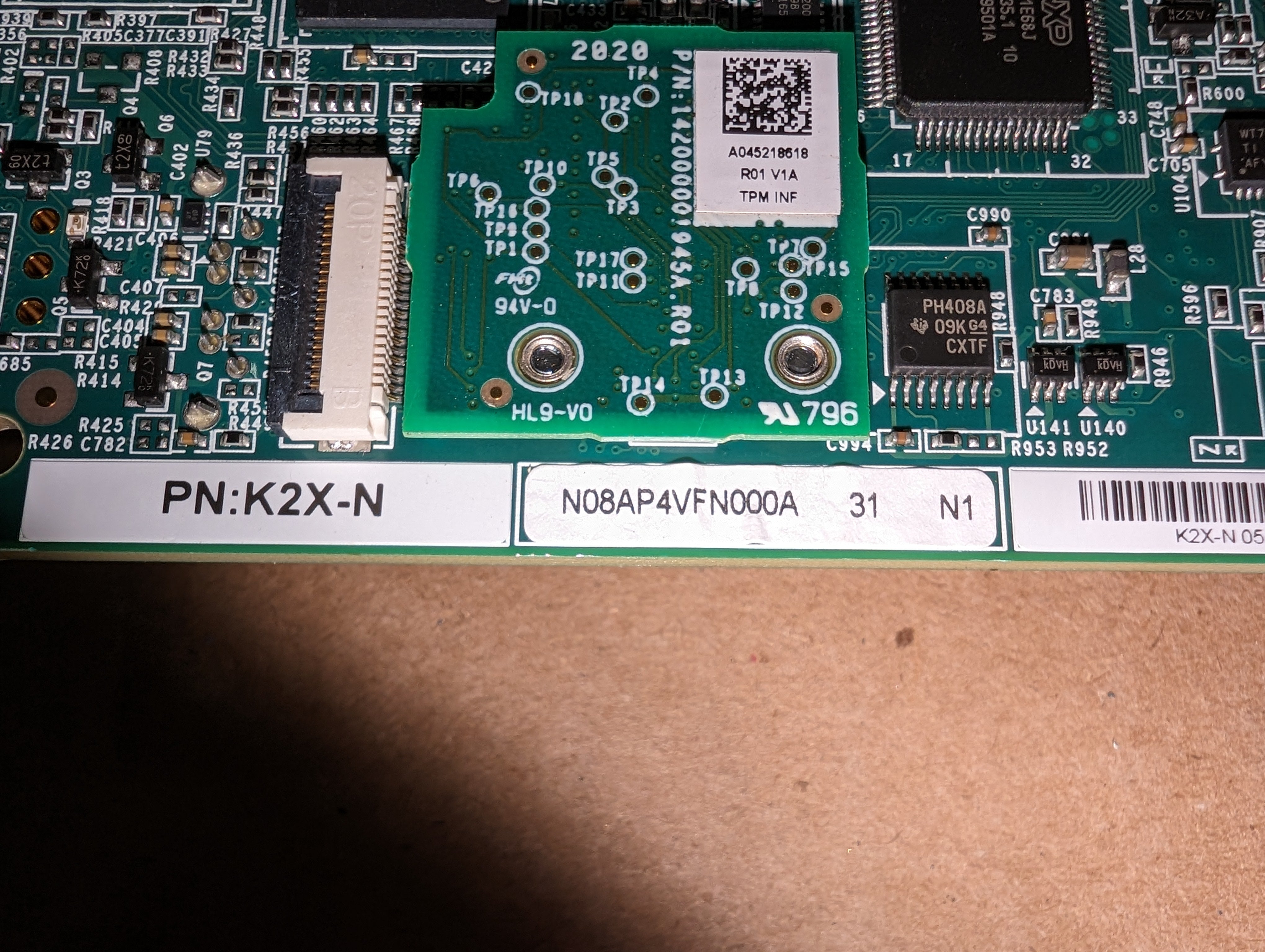 Annapurna K2X-N PCIe NIC N08AP4VFN000A, K2X-N R01 V1A Unused