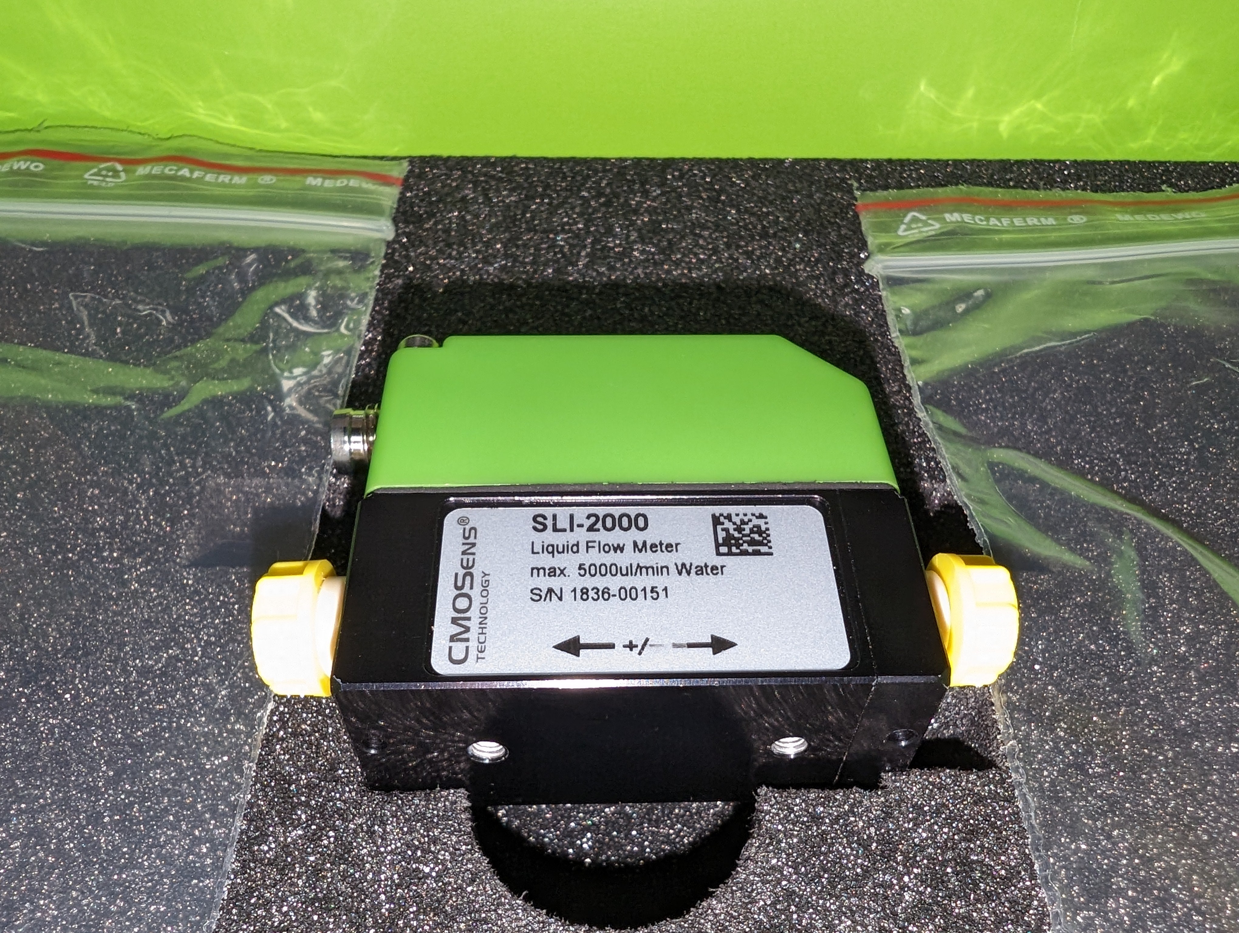 (3) Sensirion SLI-2000 Sensor Flowmeter Kits (1-100894-01) New Open Box