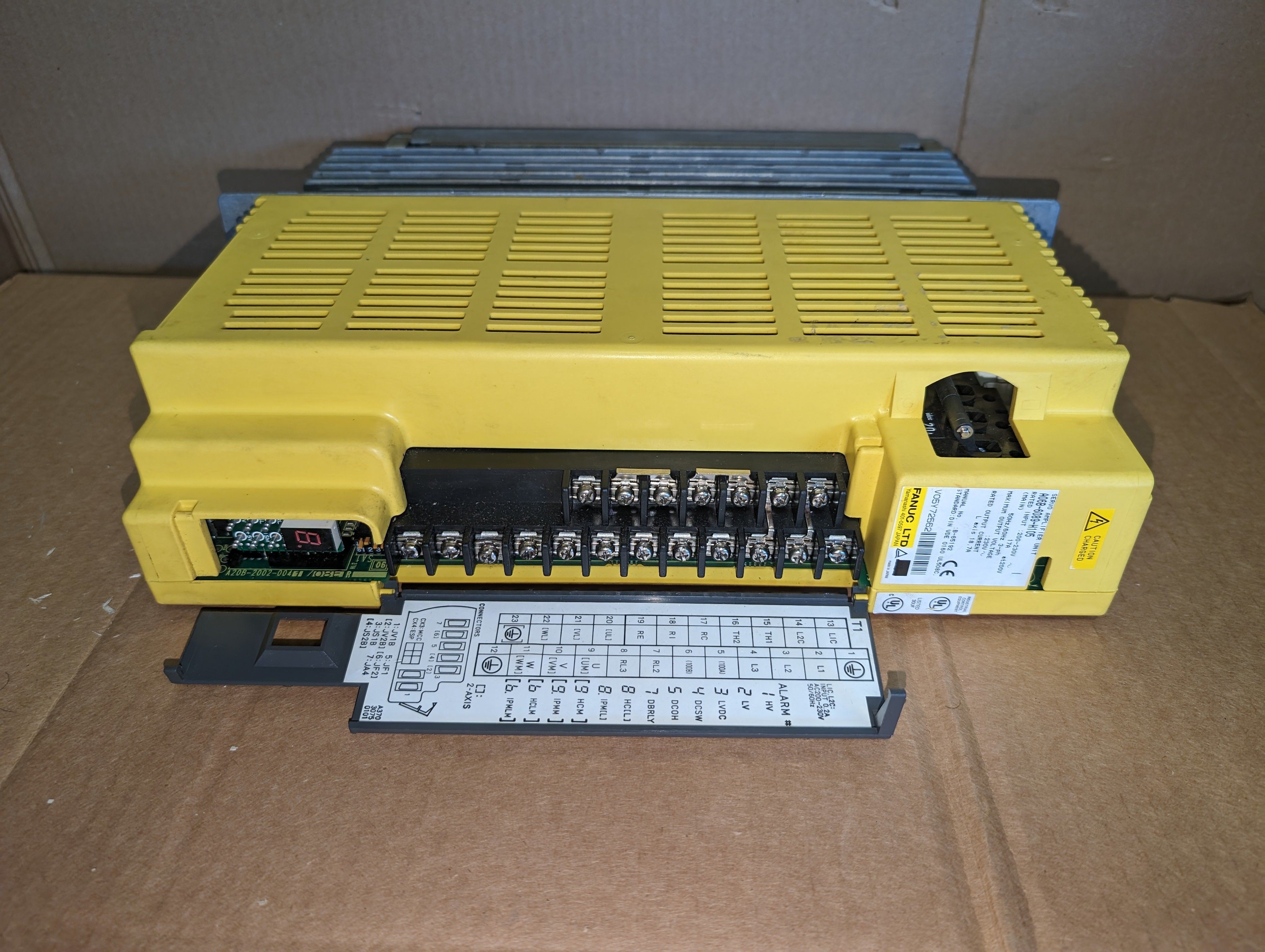 Fanuc A06B-6089-H105 Ser. I Servo Amplifier Unit A06B6089H105 Used