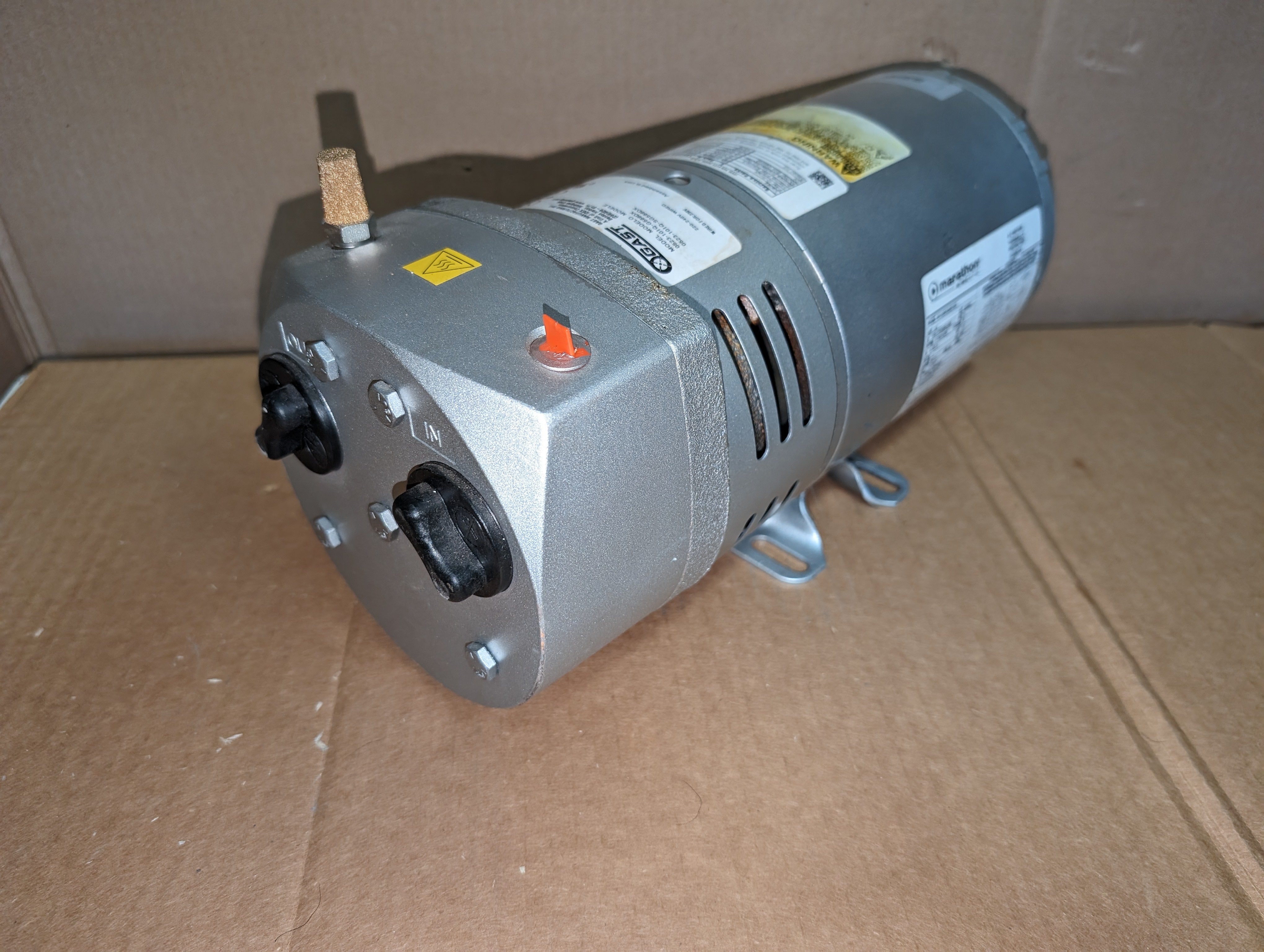 Gast Vacuum Pump 0523-101Q-G582DX, 1/3HP, 115/230  New (Copy)