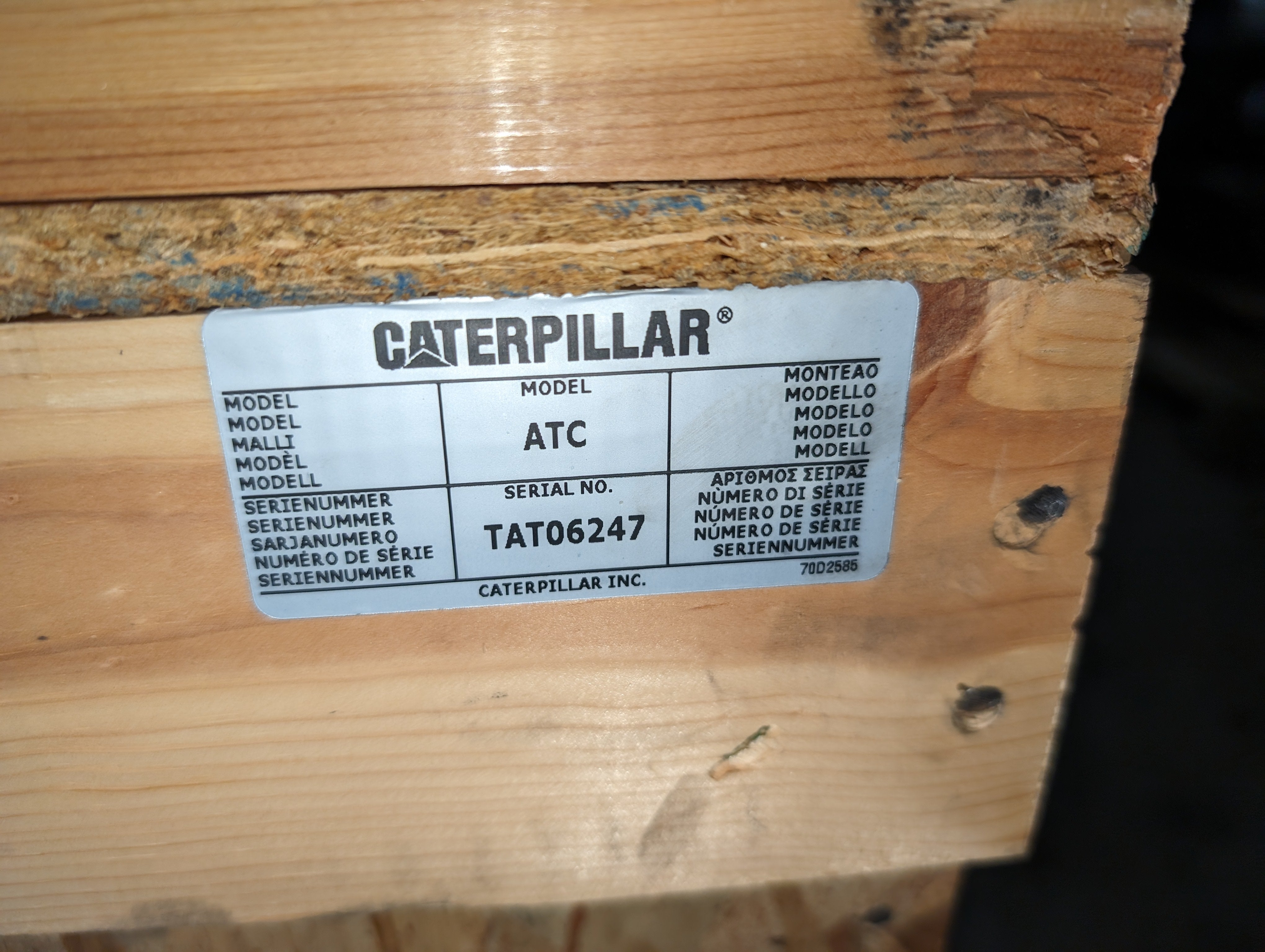 Eaton Caterpillar ATS 300+ 100A 120-600V 3 Ph ATC3C2X30100XKU Backplane New