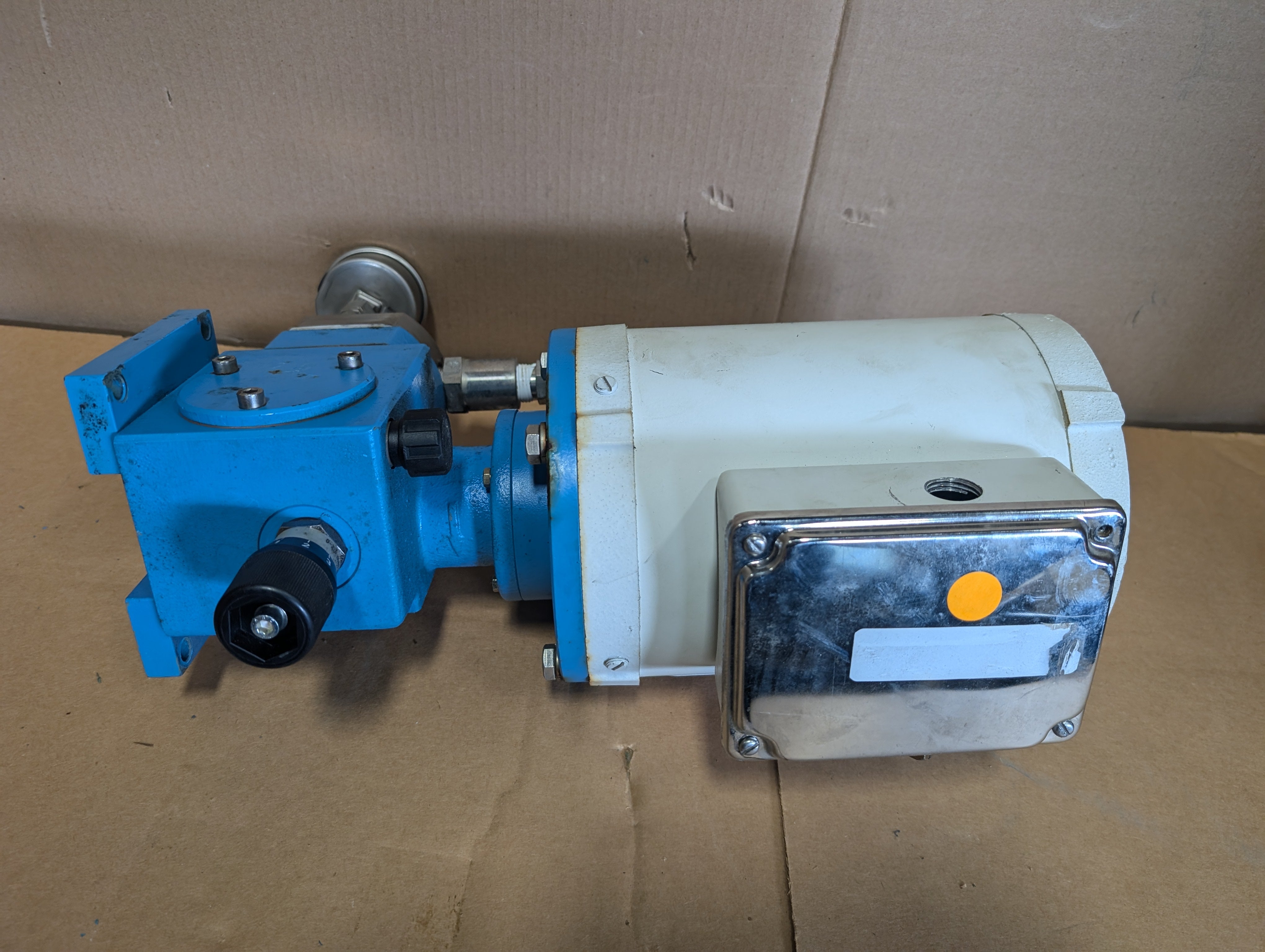 American Lewa C036S Metering Pump 1/2 HP 208/230 3PH Used