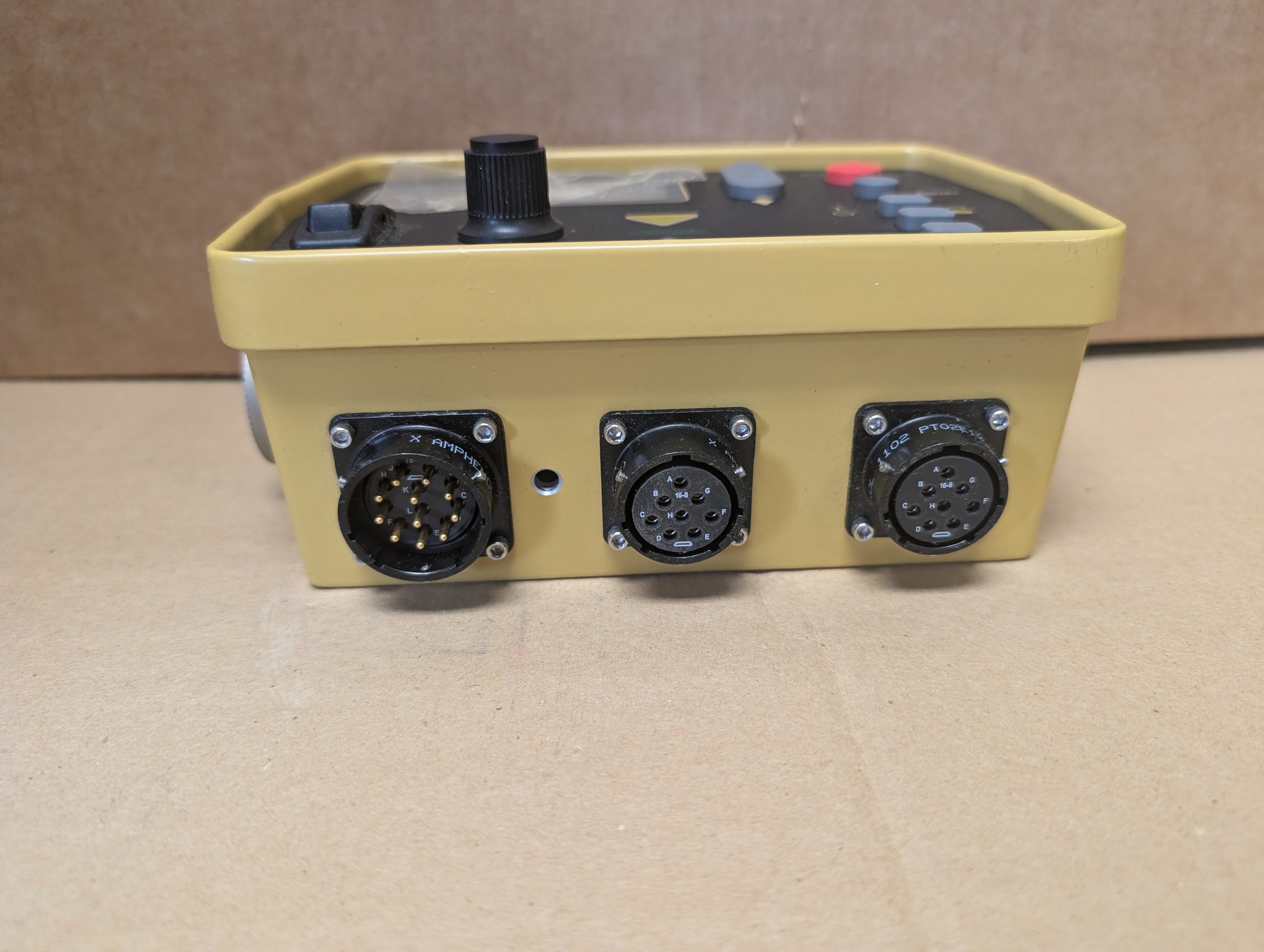 Topcon 9256 System 5 Paver Control Box 1037002 (3 Plug) New