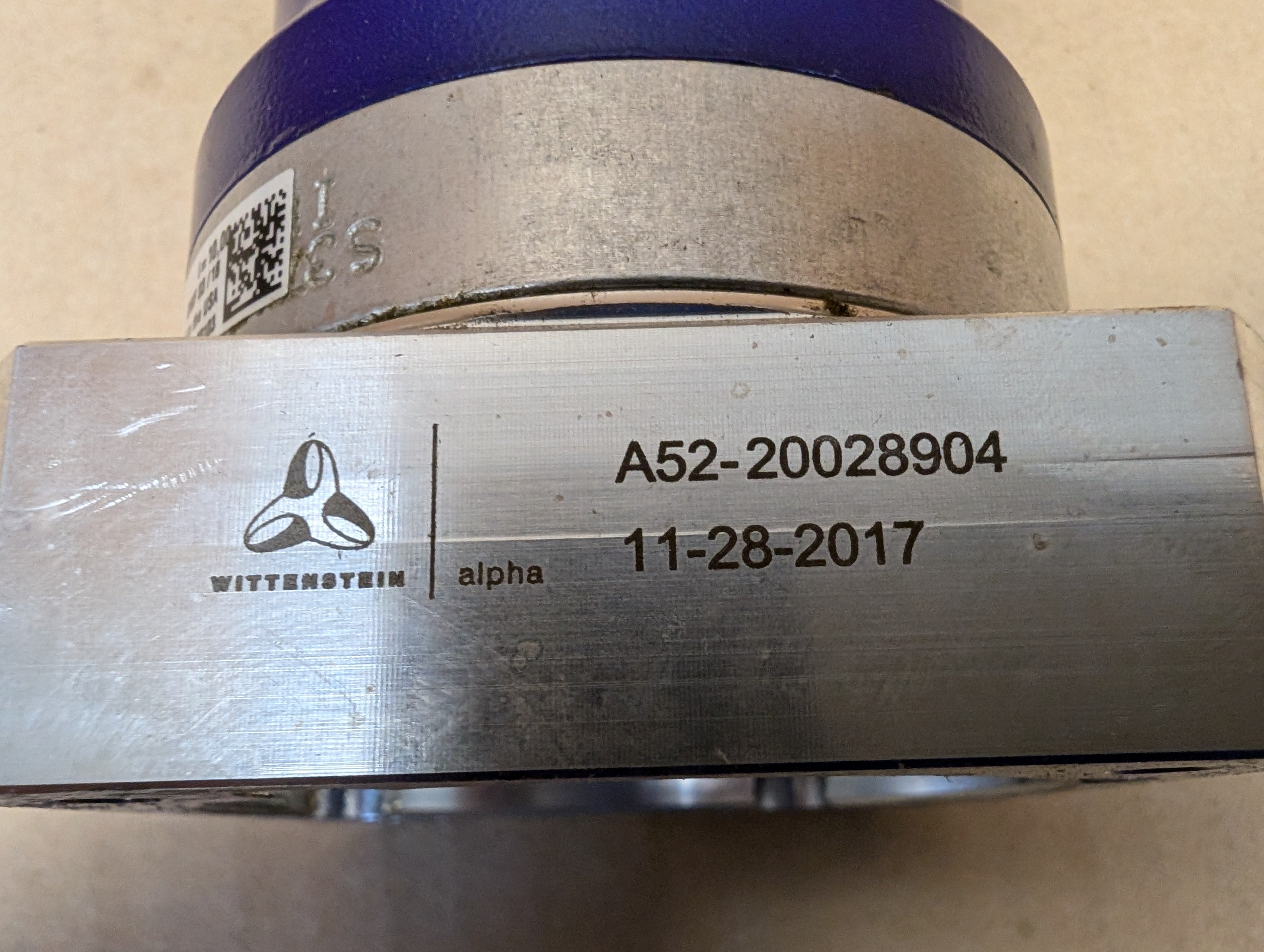 Wittenstein Alpha 060S-MF1-5-1B1-2S High Spd Gear Reducer A52-20028904 Used