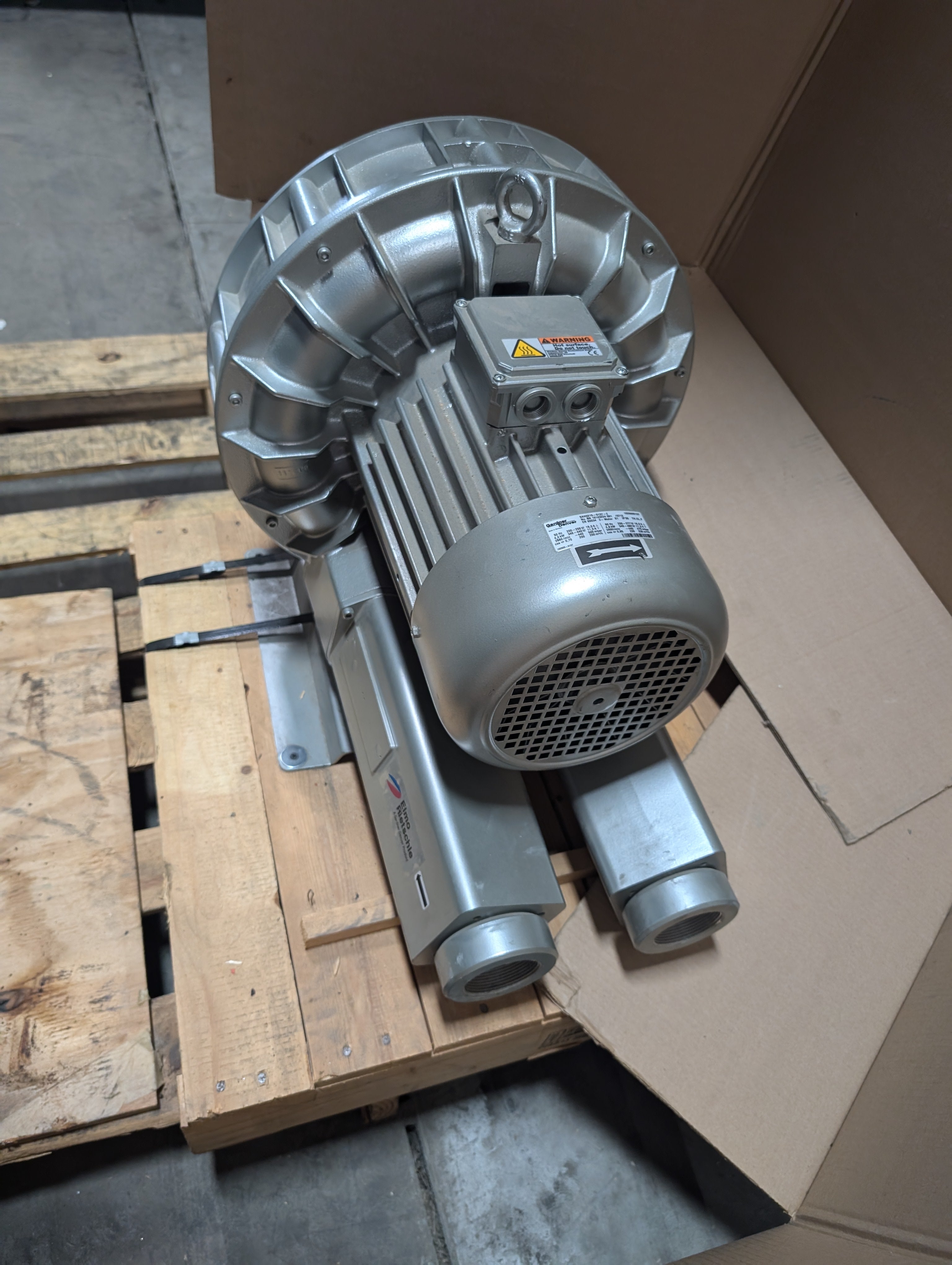 Gardner Denver SAH0215 Regenerative Vacuum Pump Blower 6.5 HP 230/460 New