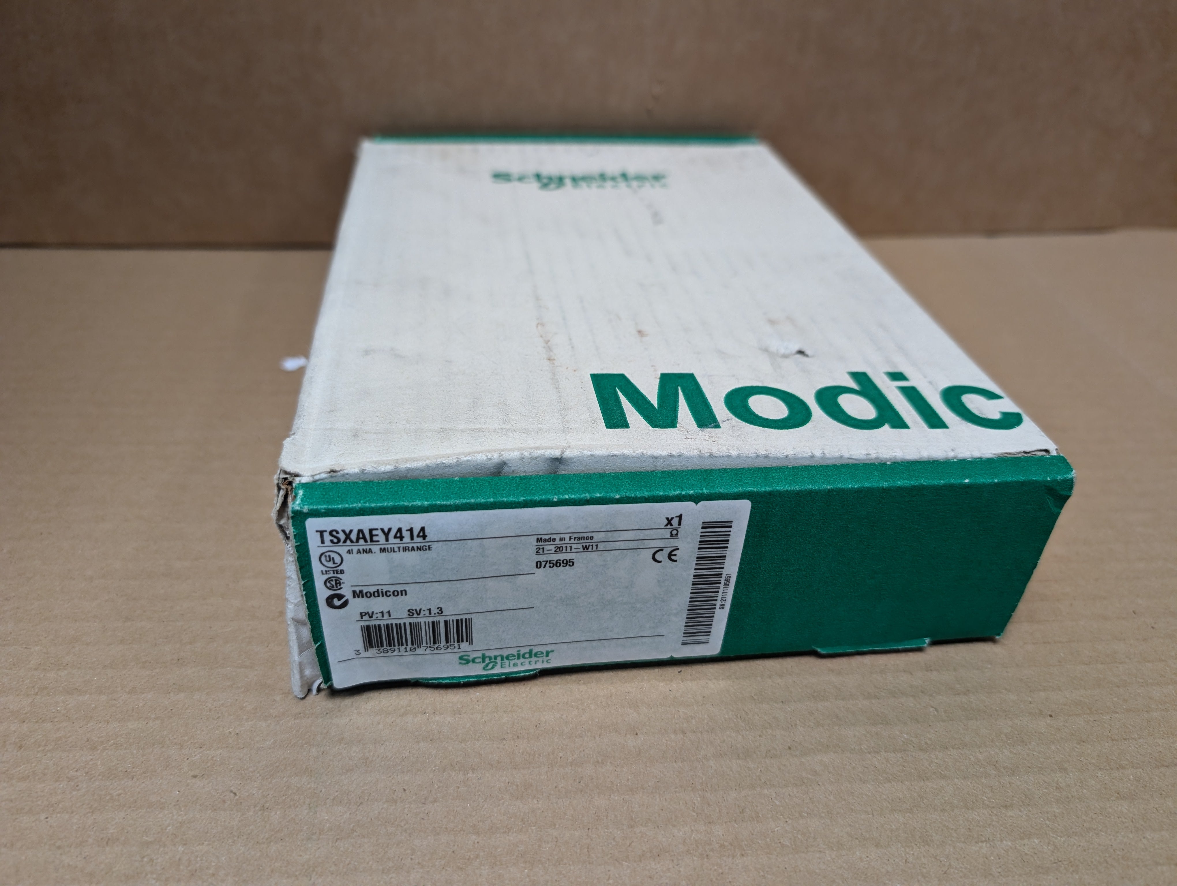 Schneider Modicon TSXAEY414 PLC Analog Input Module New