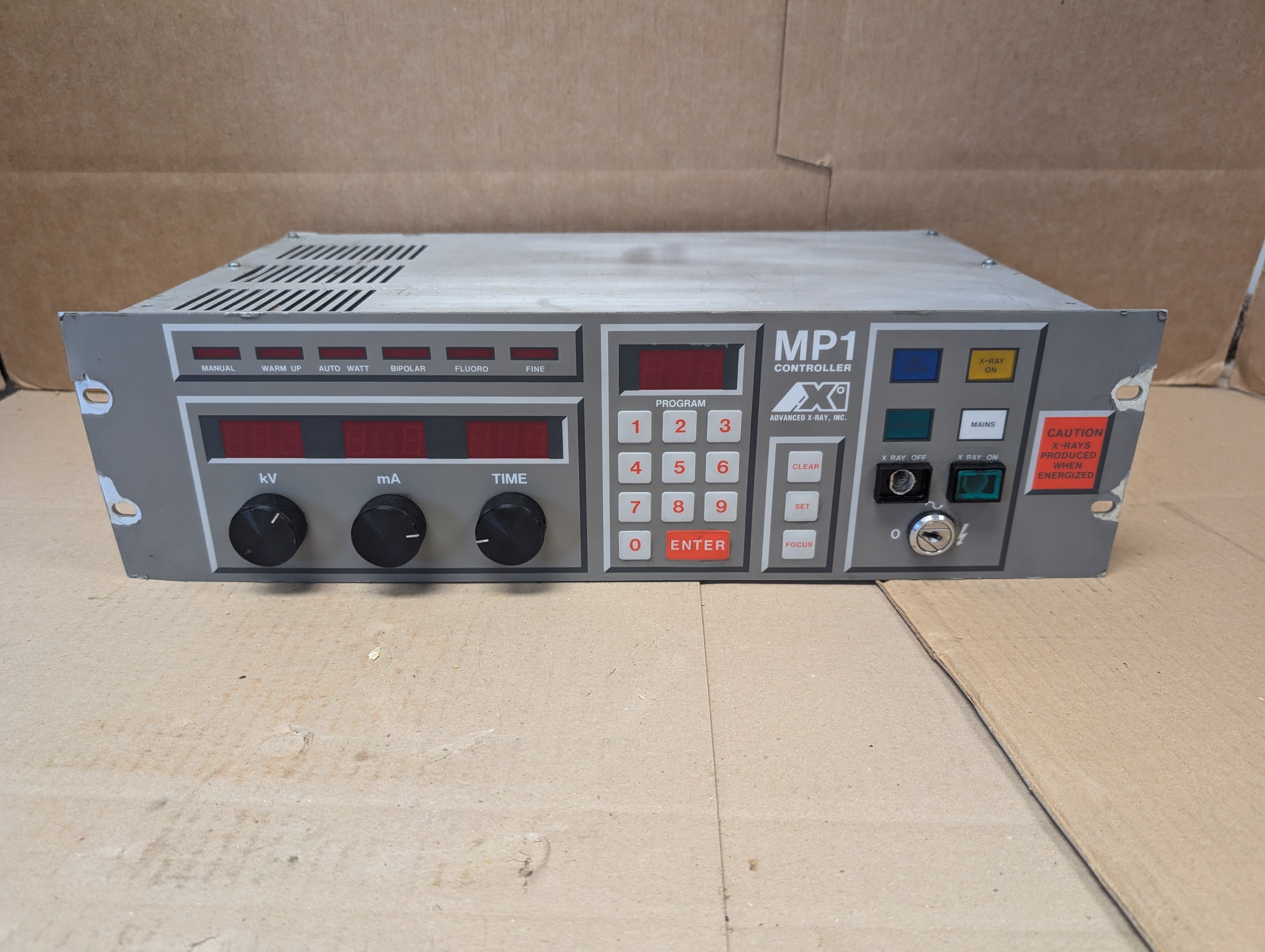 Gulmay MP1 Rev. 10 Microfocus X-Ray Generator Controller 220V 47-63 Hz AS IS