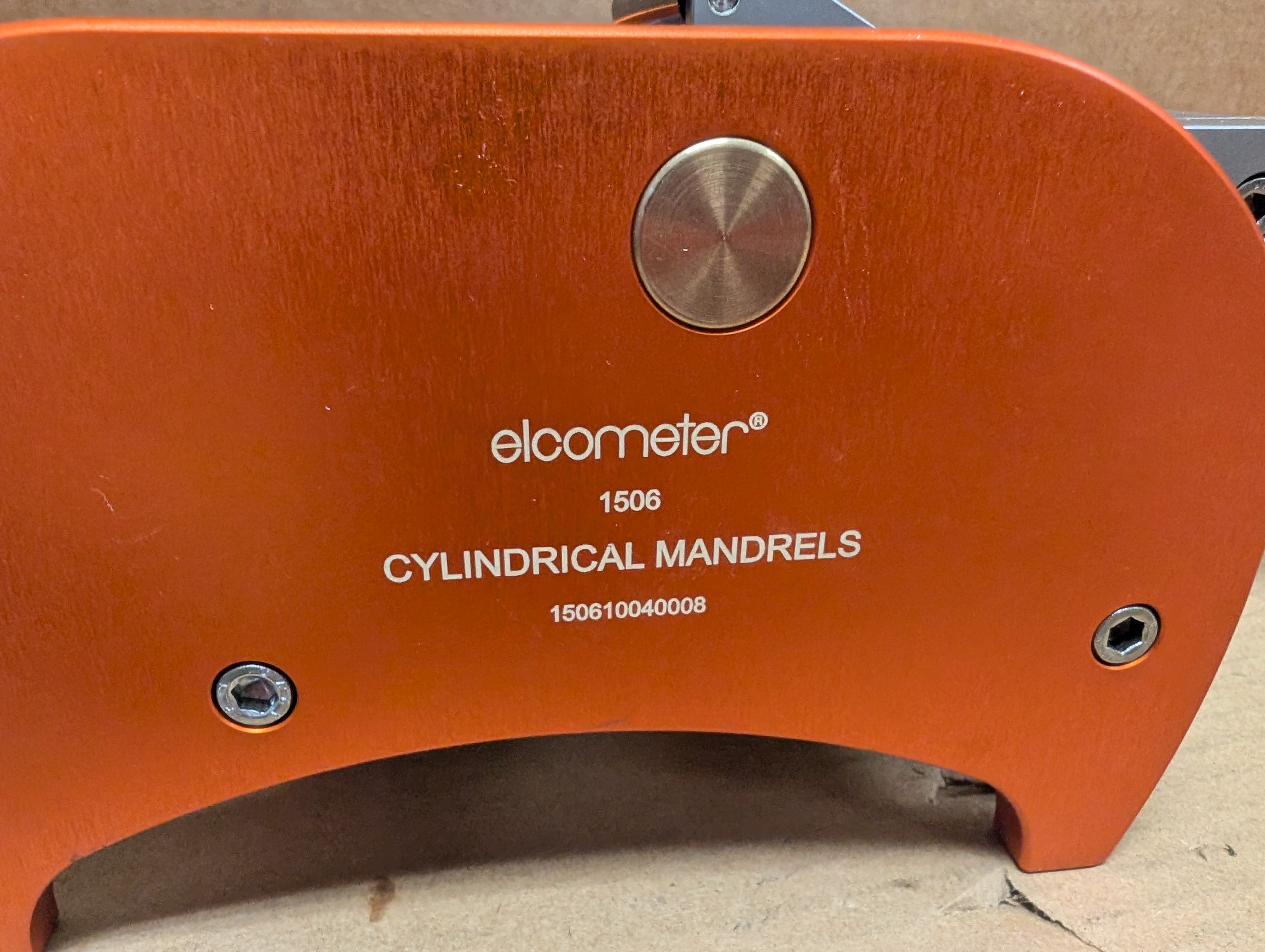 Elcometer 1506 Cylindrical Mandrel Bend Tester Used