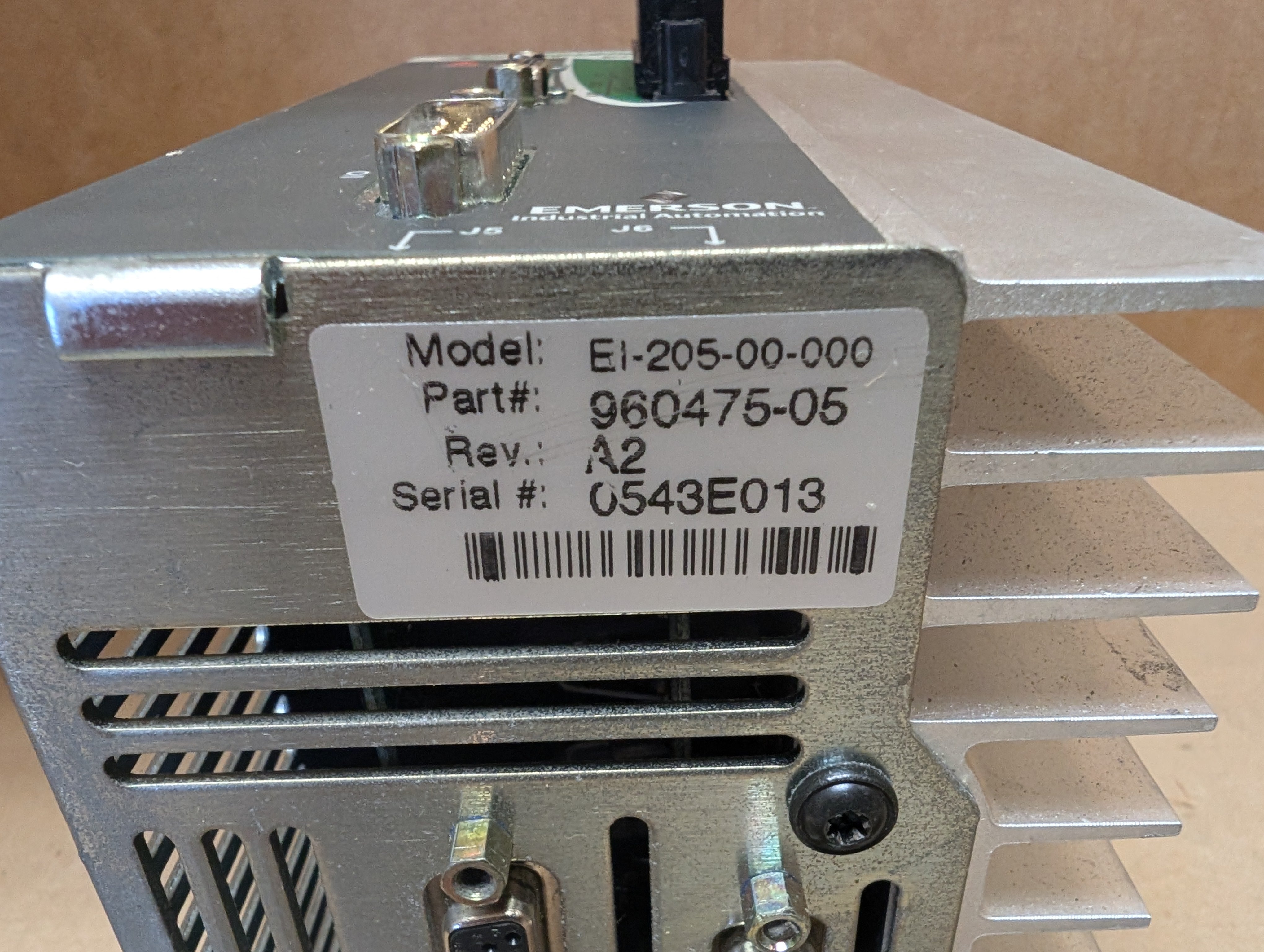 Control Techniques Ei-205-00-000 220V 5A 3PH Rev. A2 960475-05 Used