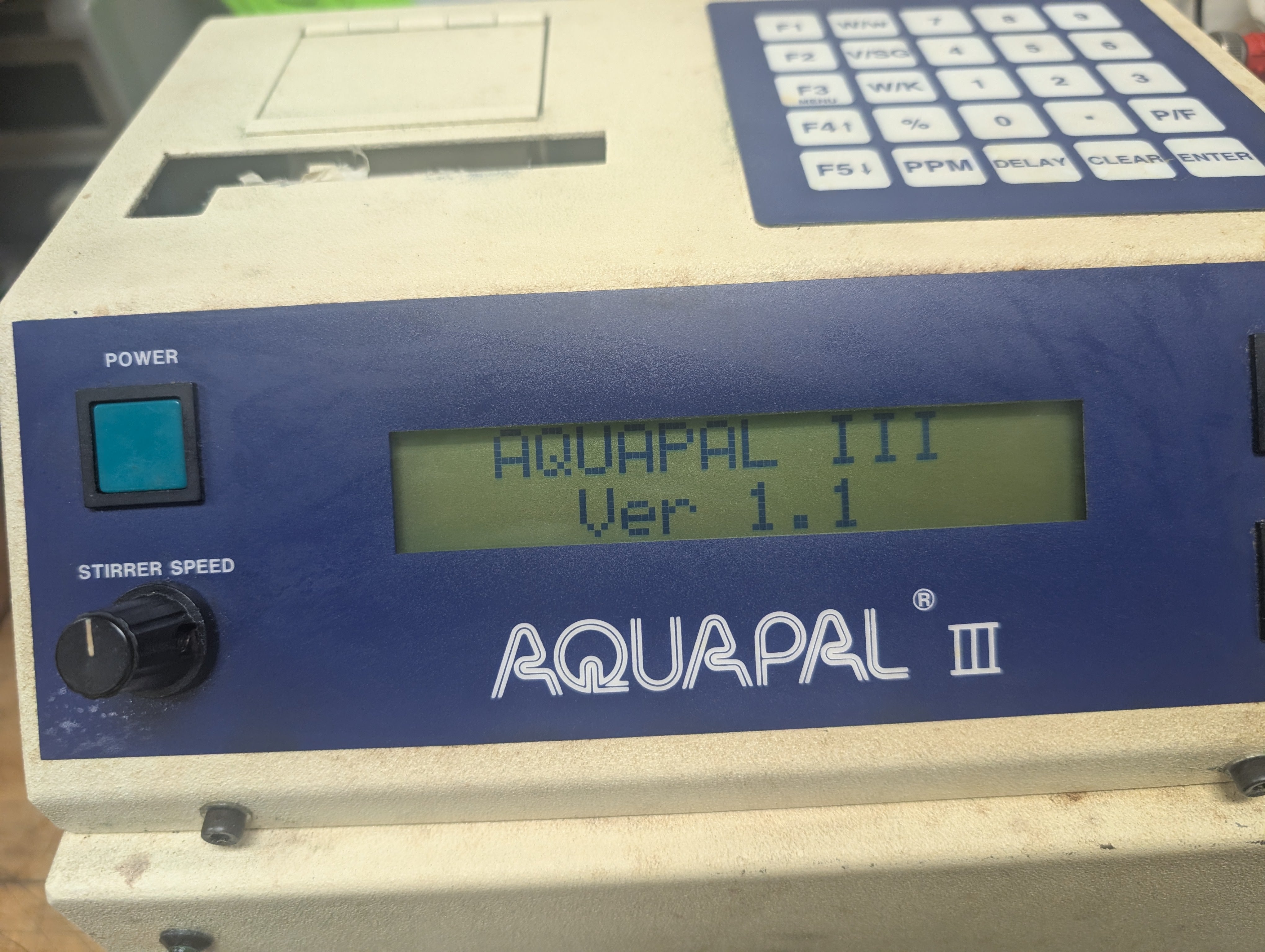 CSC Scientific Aquapal III Karl Fischer Titrator Coulometric Used AS IS