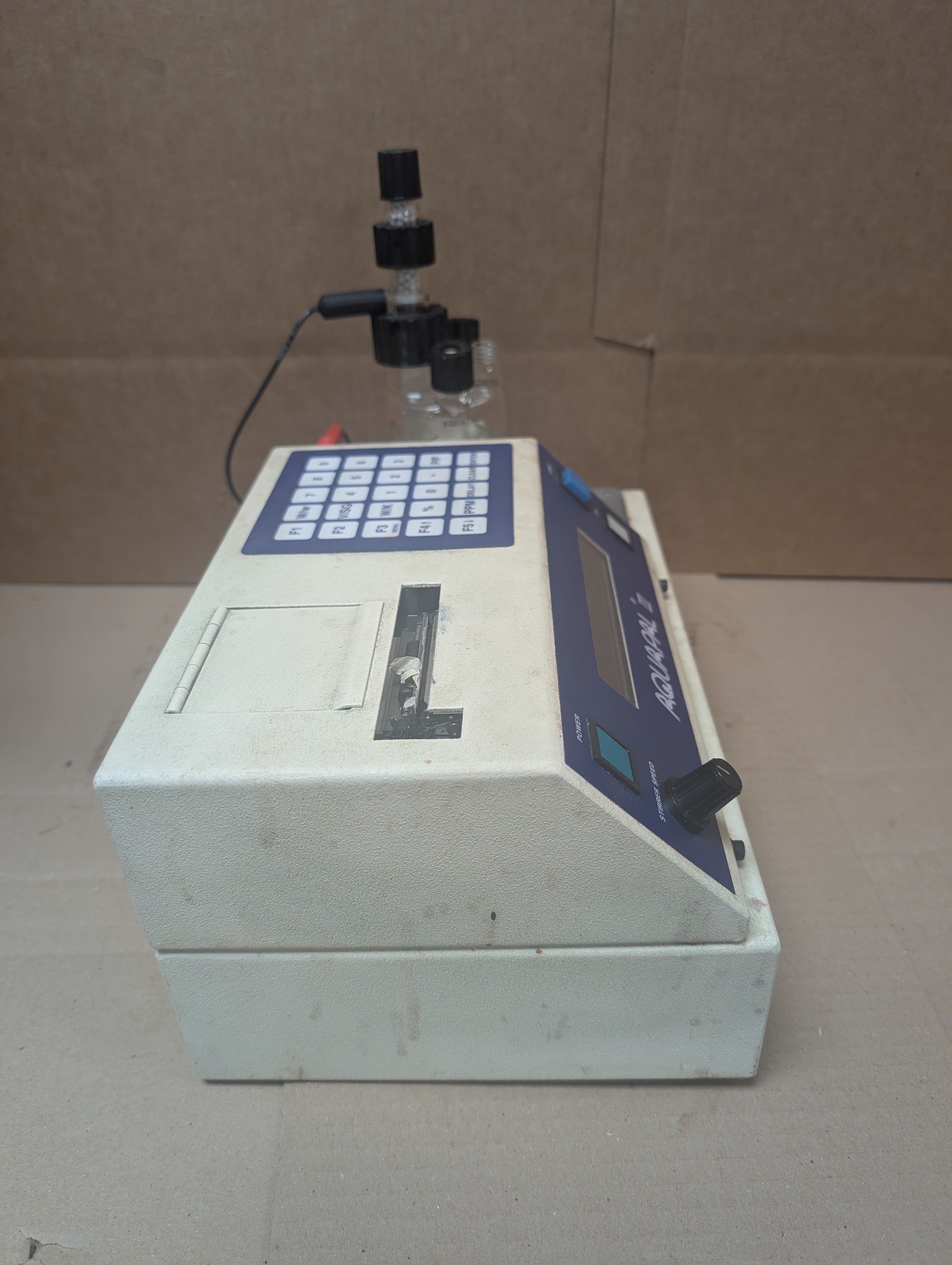 CSC Scientific Aquapal III Karl Fischer Titrator Coulometric Used AS IS