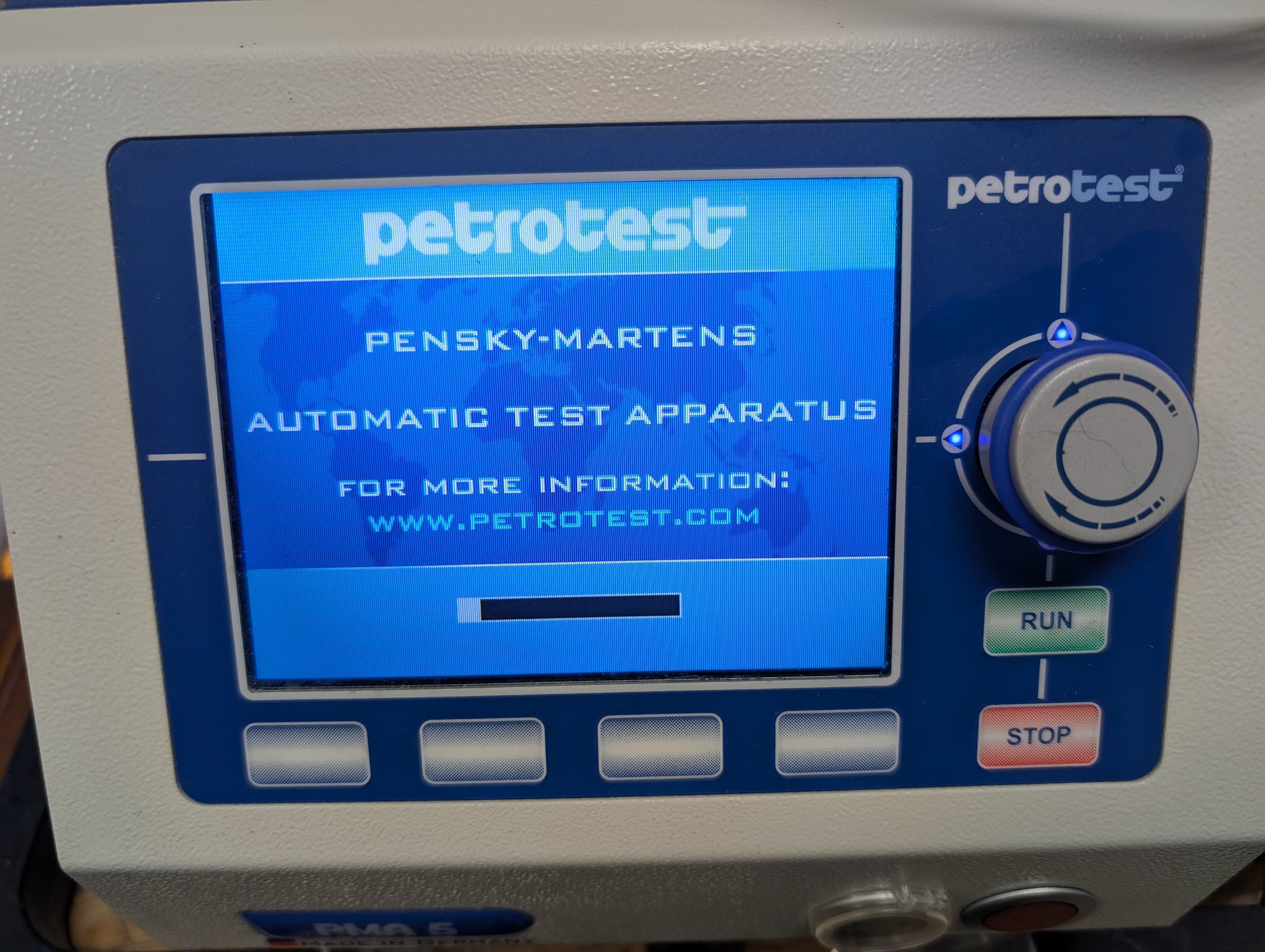 Anton Paar Petrotest PMA 5 Pensky-Martens Flash Point Tester & Extras Used